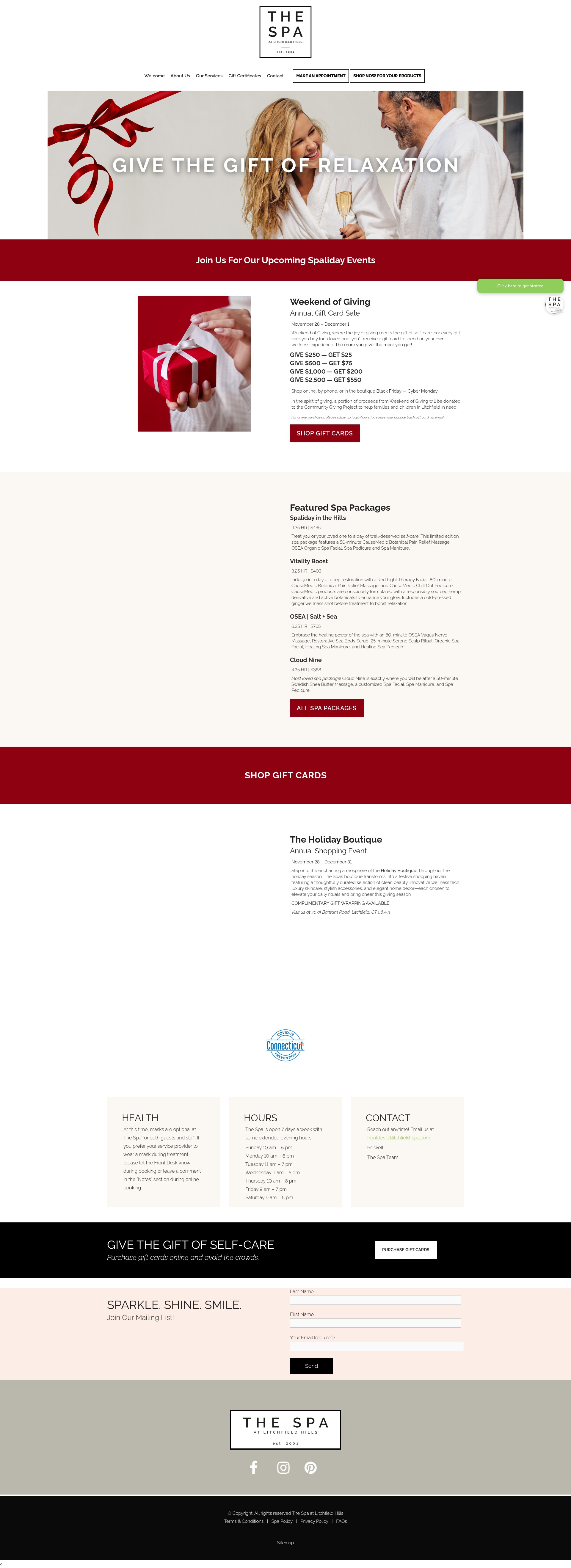 Landing Page