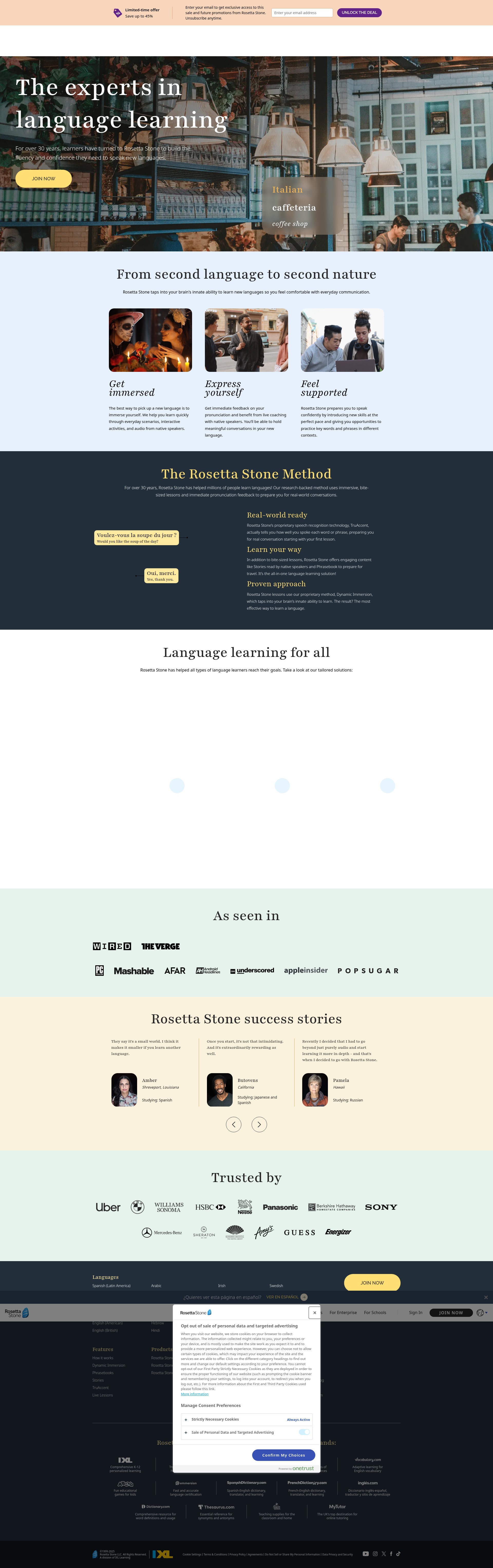 Landing Page