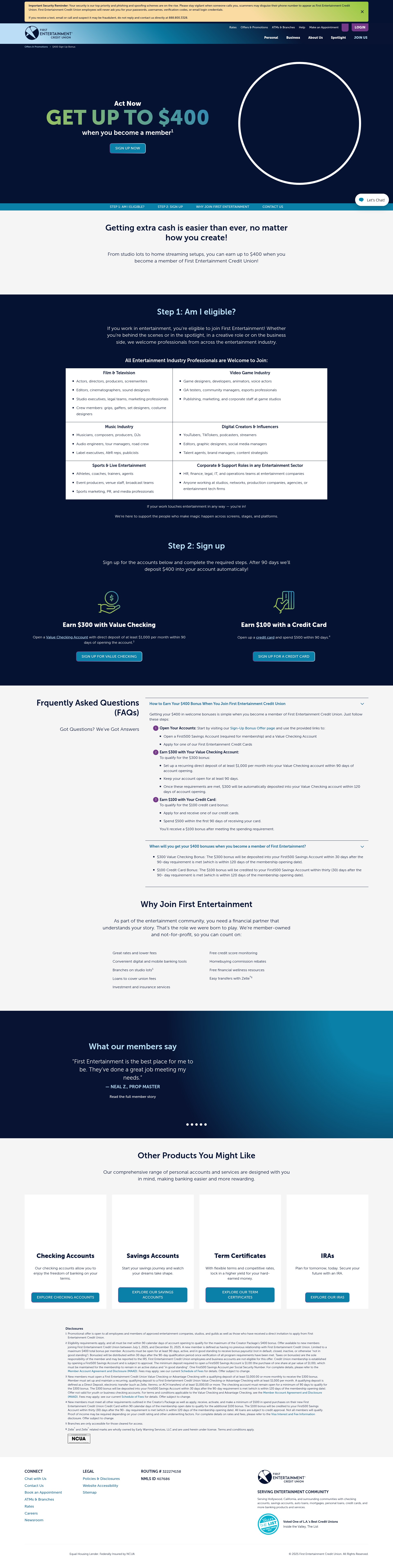 Landing Page