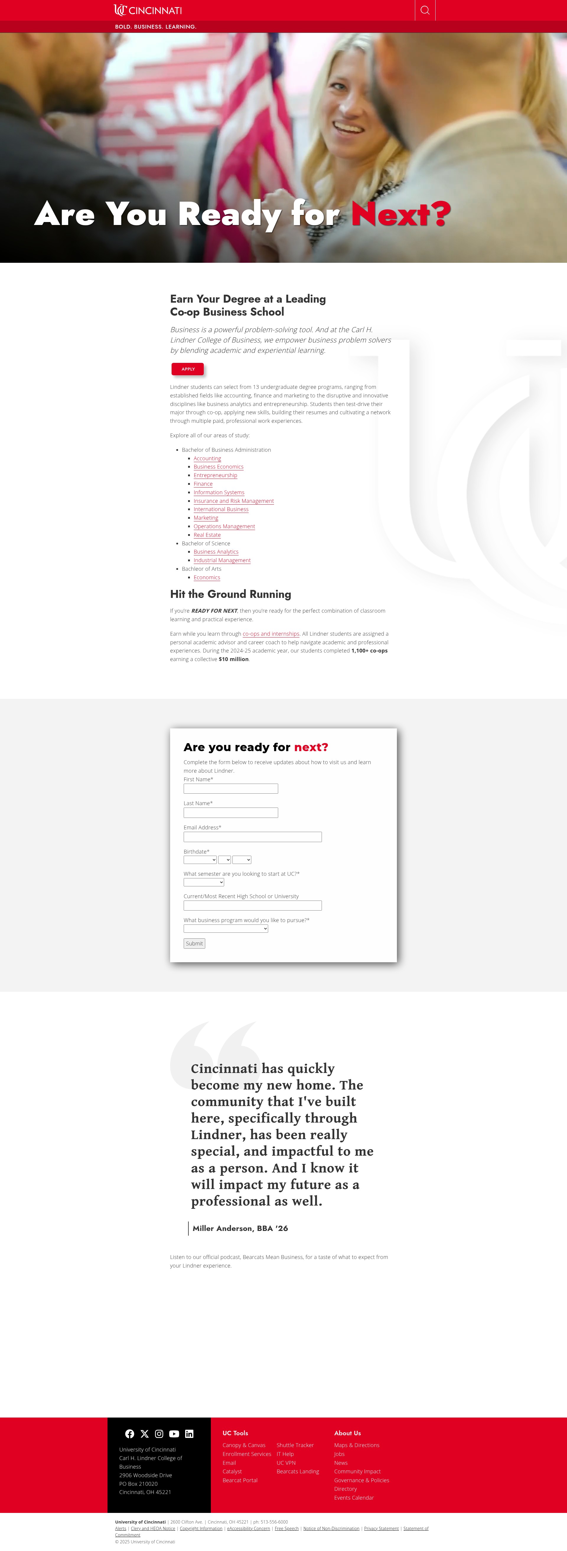 Landing Page