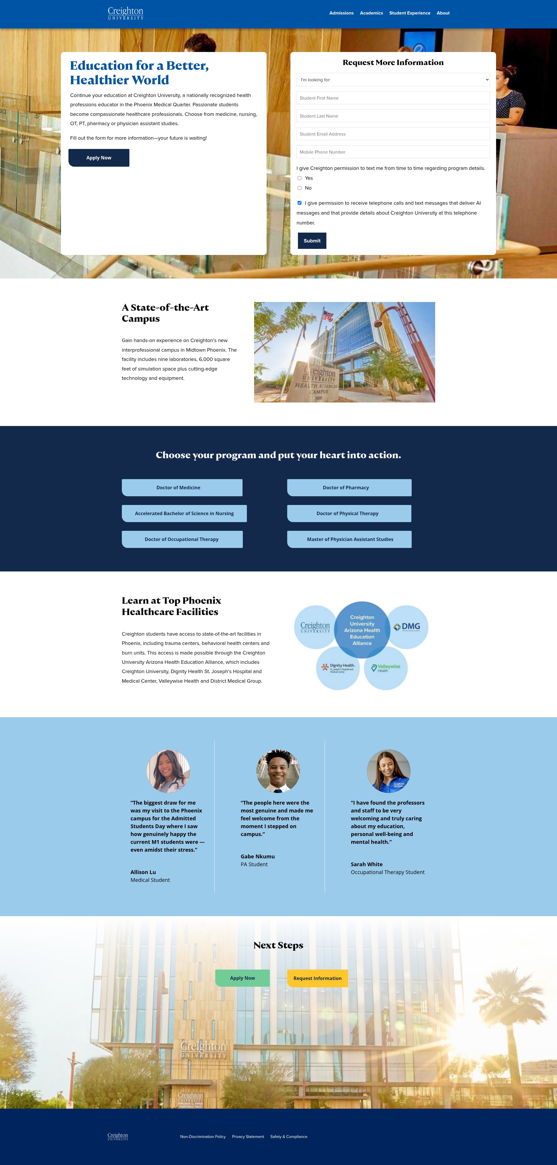 Landing Page