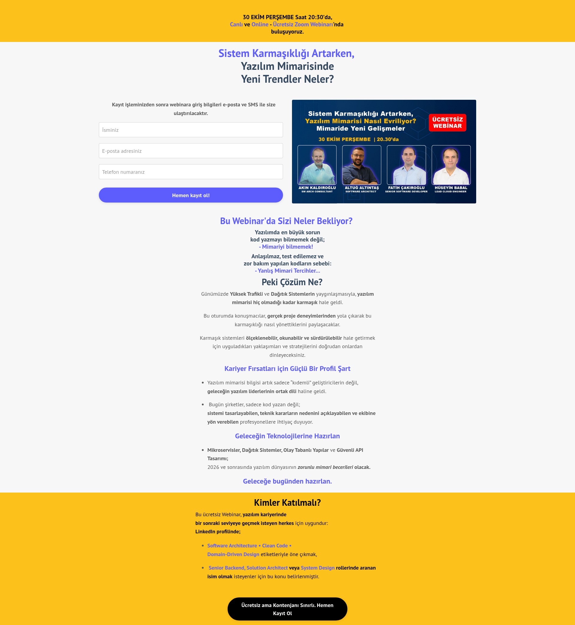 Landing Page