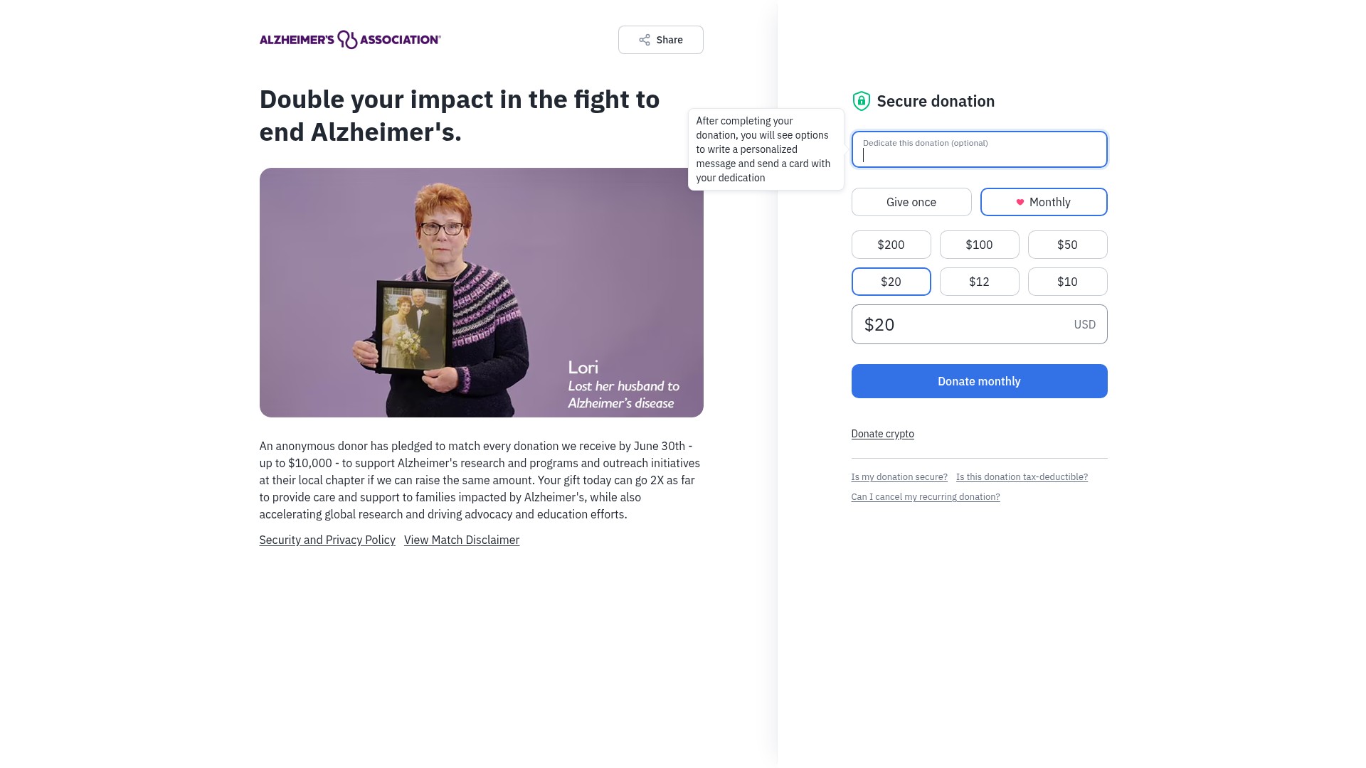 Landing Page