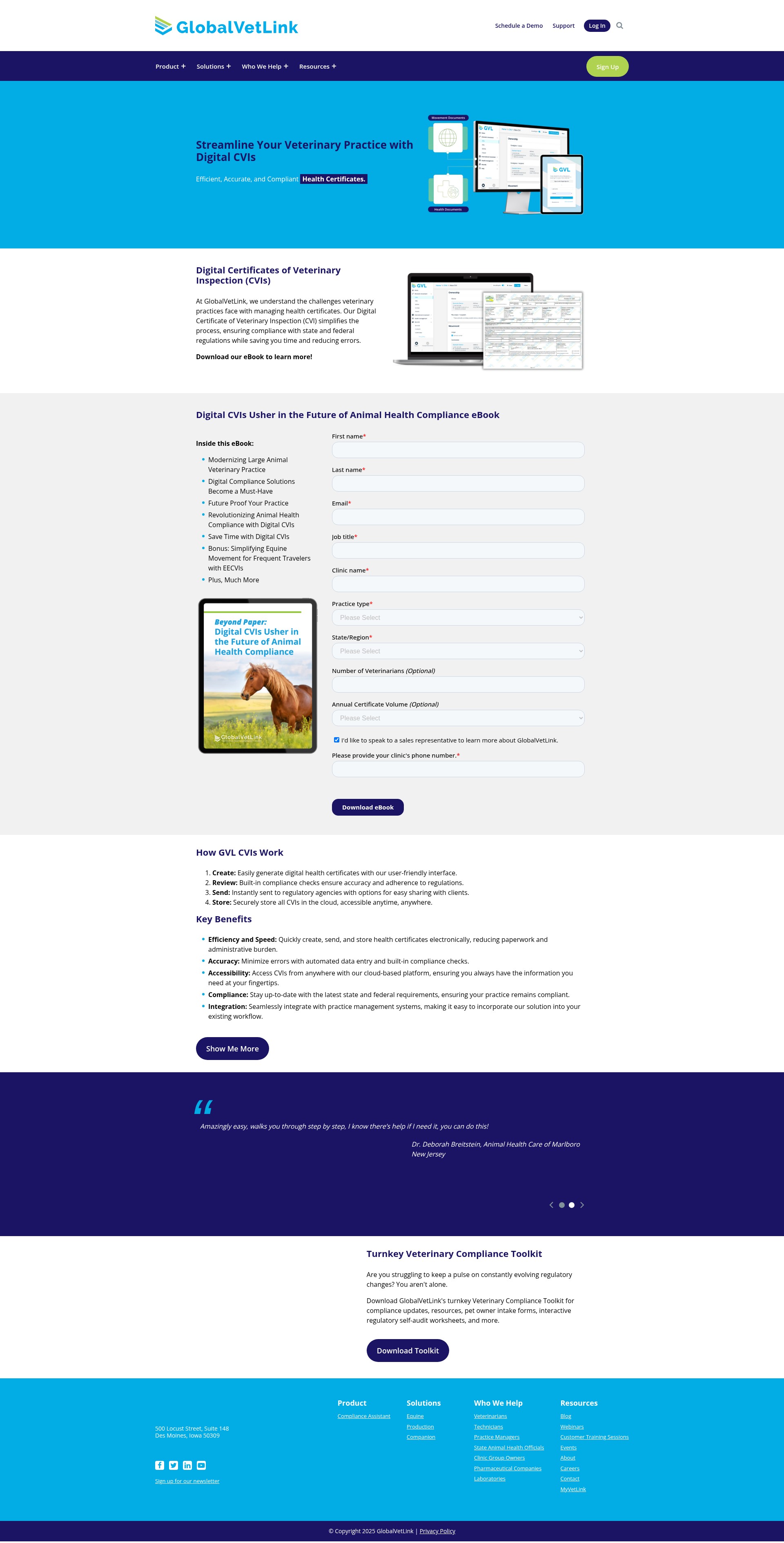 Landing Page