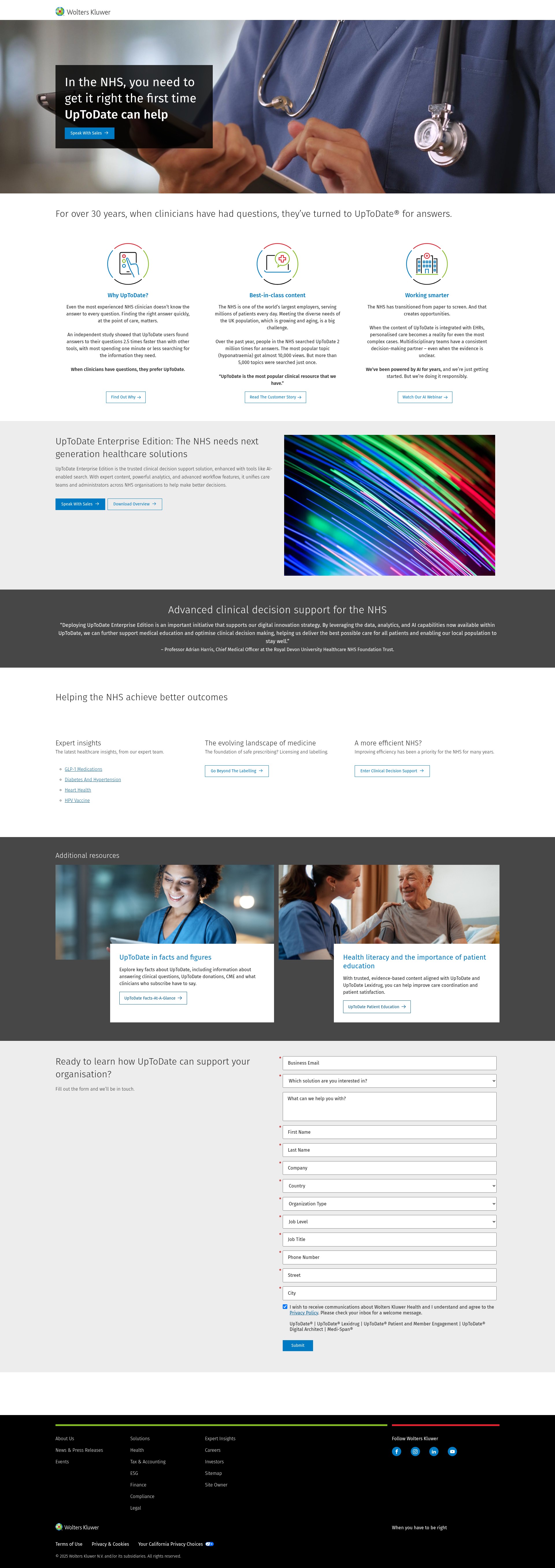 Landing Page