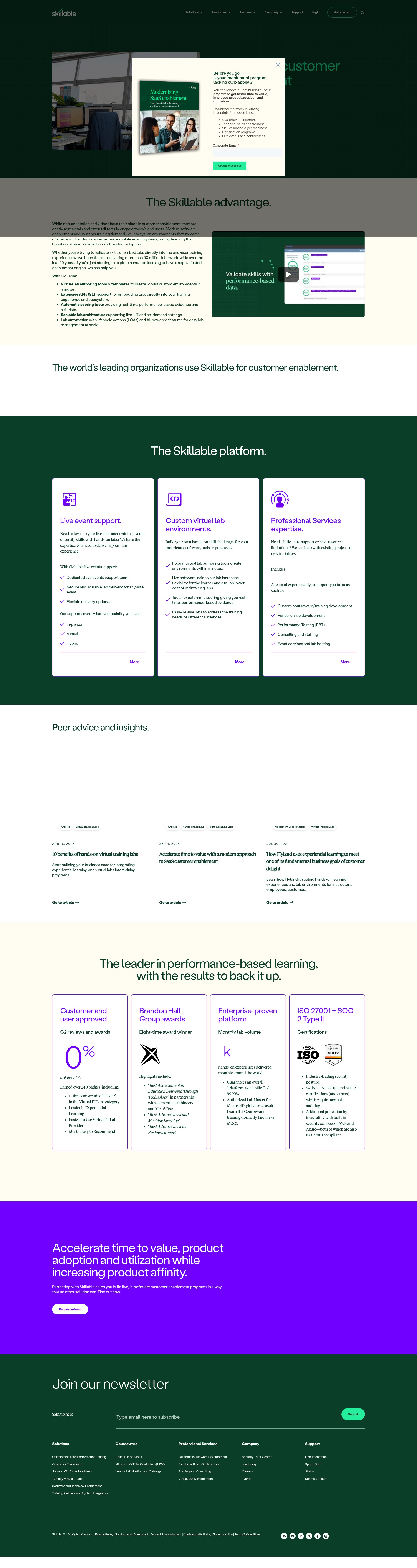 Landing Page