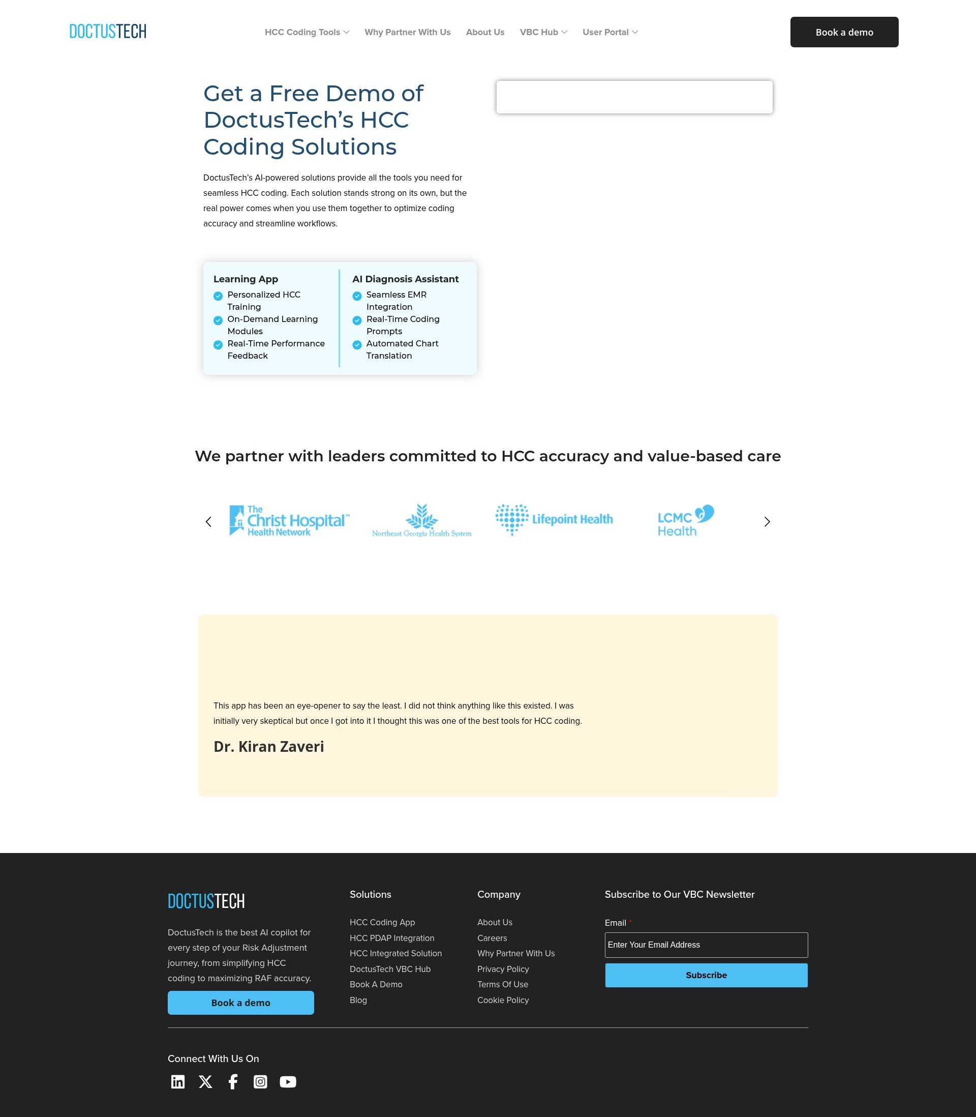 Landing Page