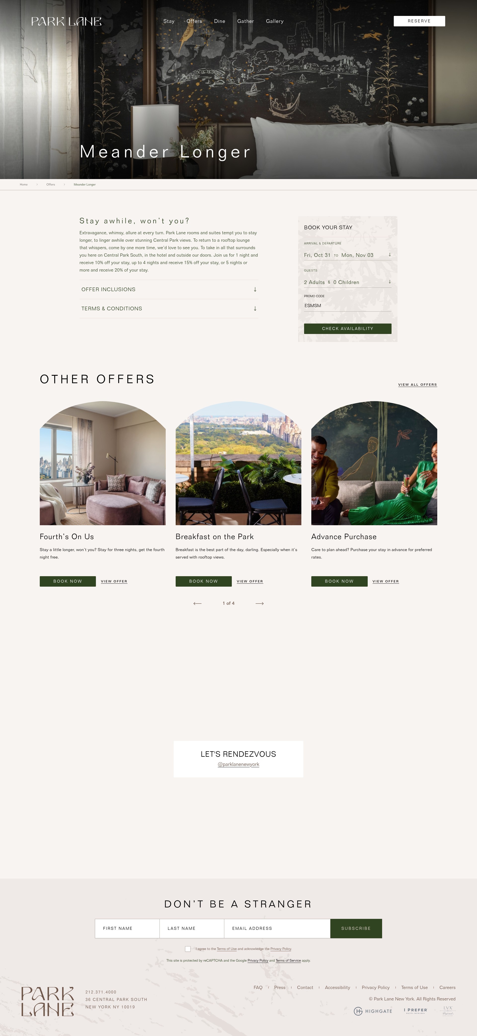 Landing Page