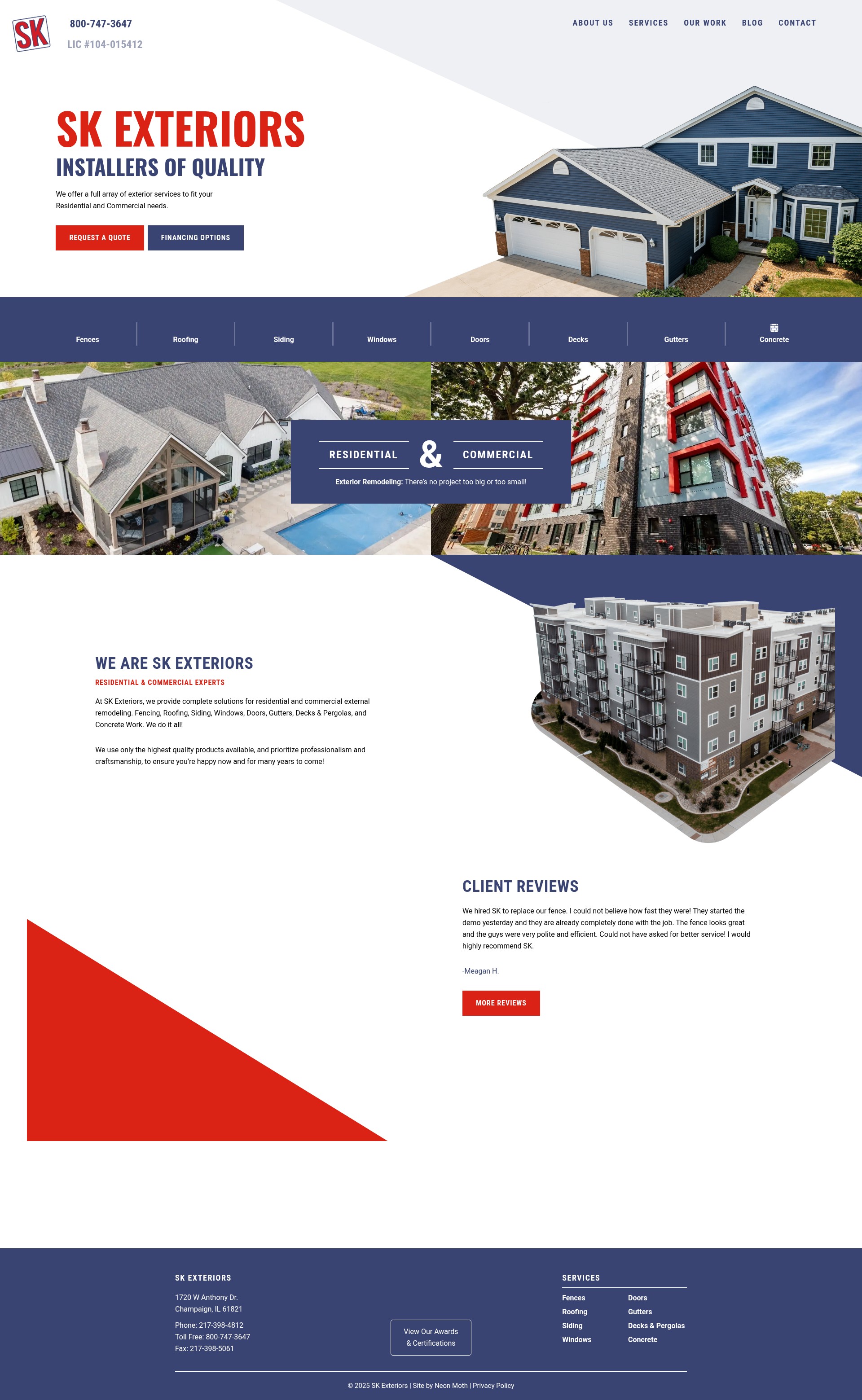 Landing Page