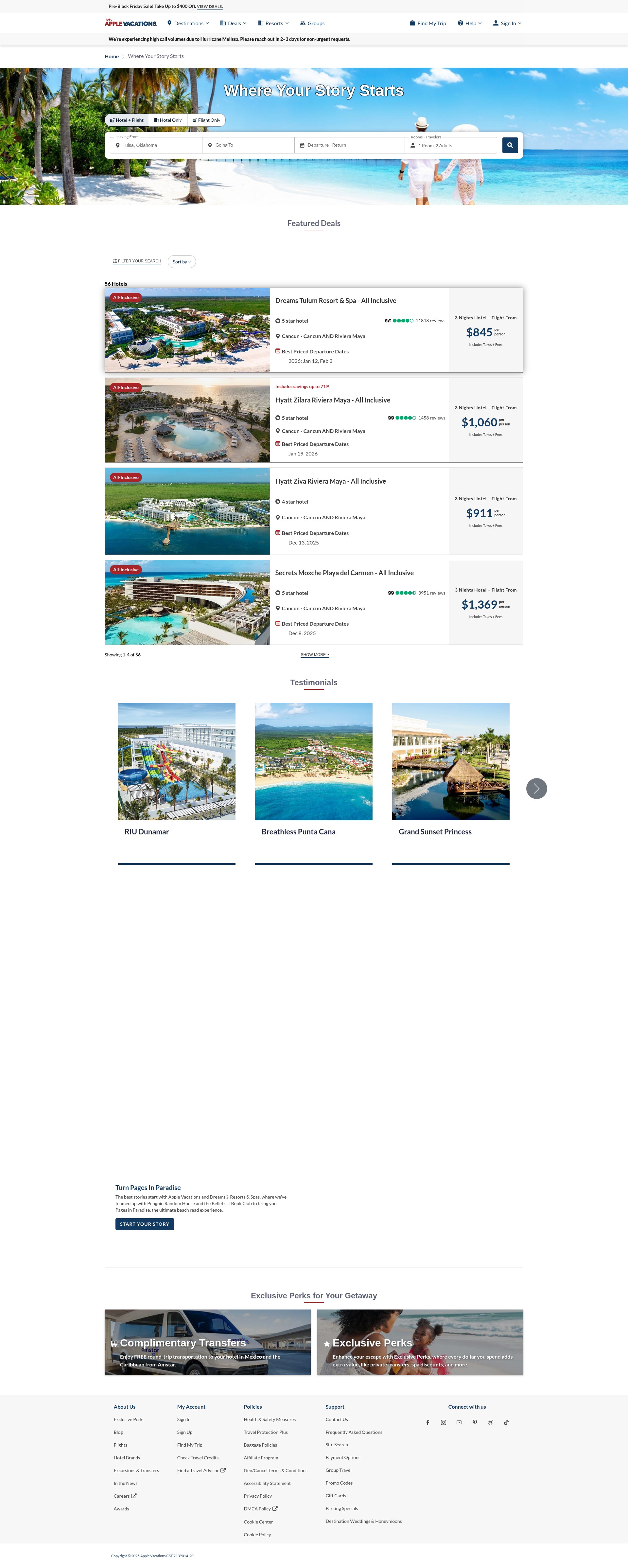 Landing Page