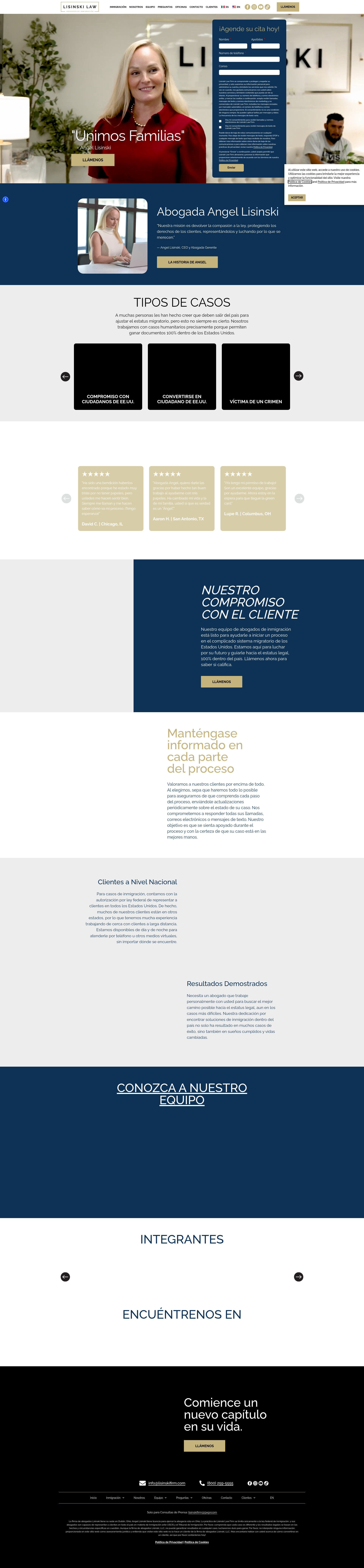 Landing Page