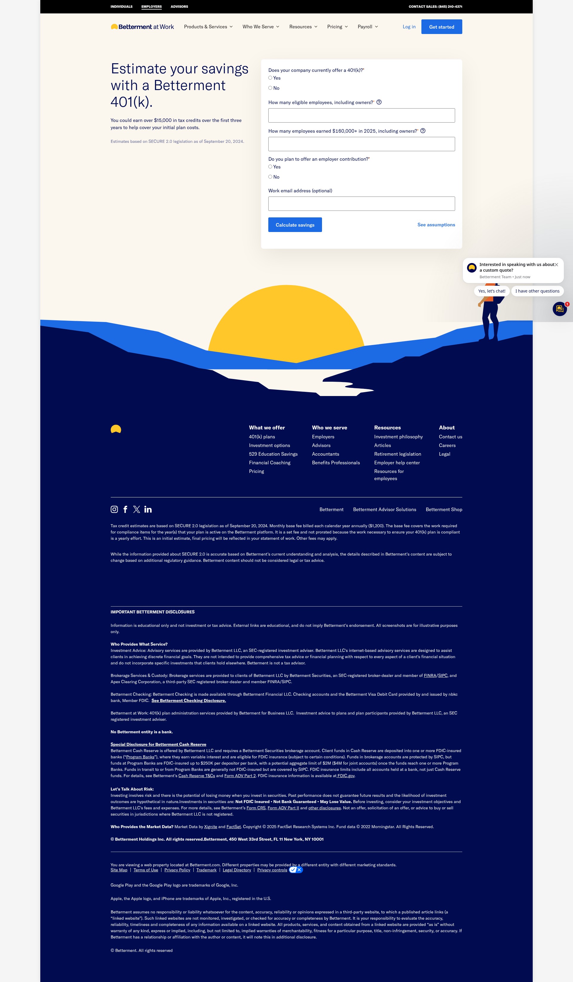 Landing Page