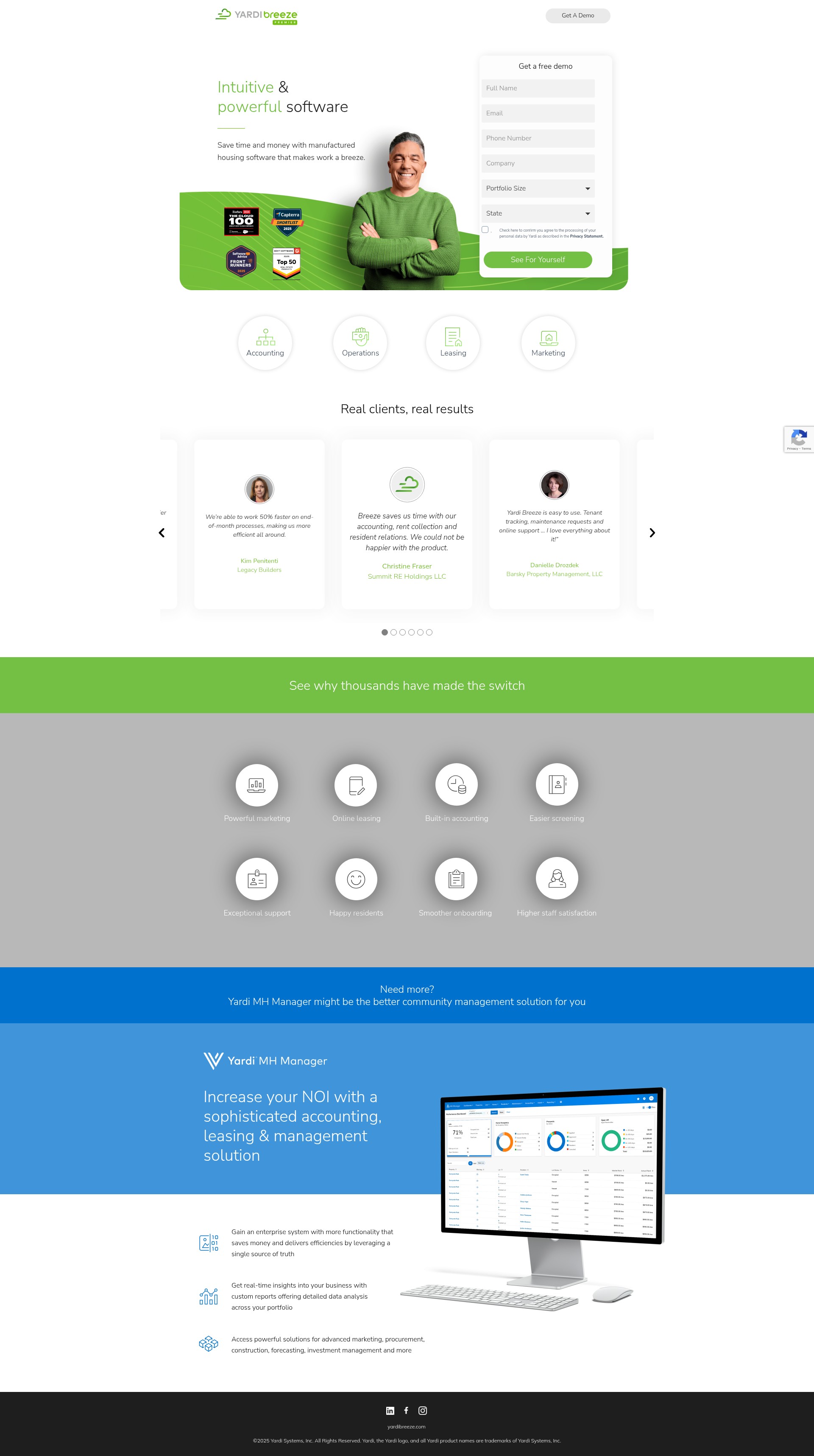 Landing Page