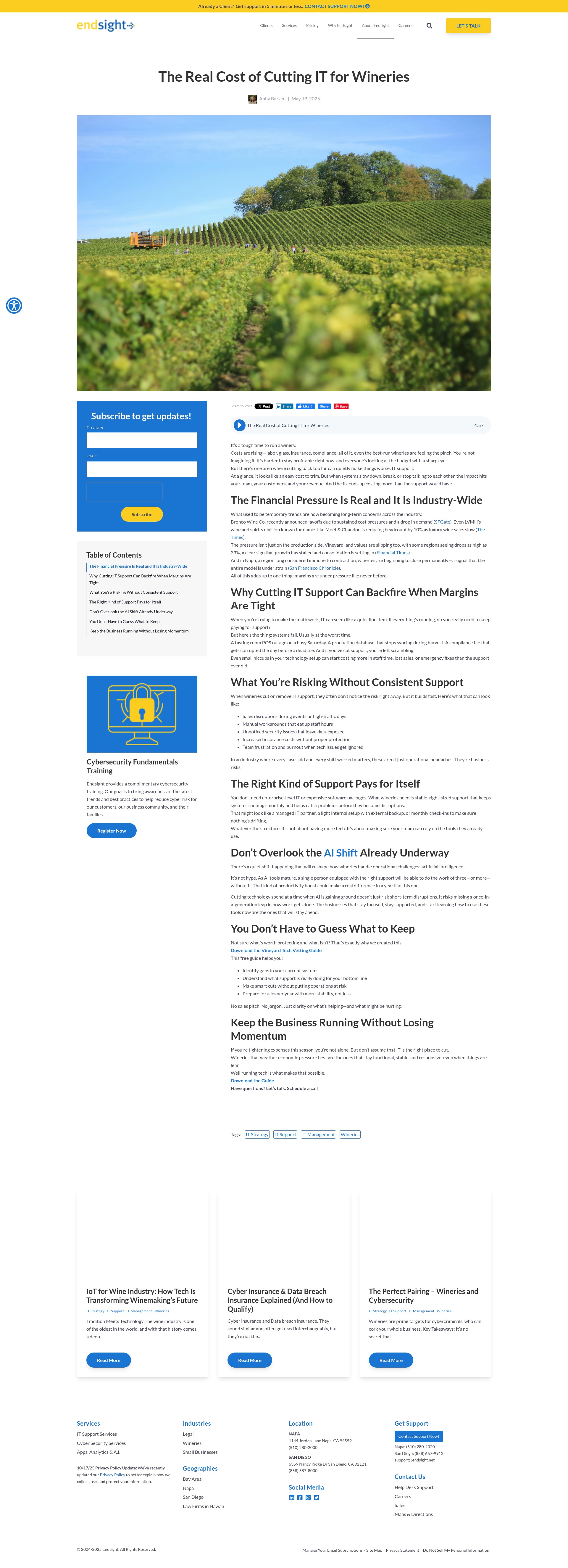 Landing Page