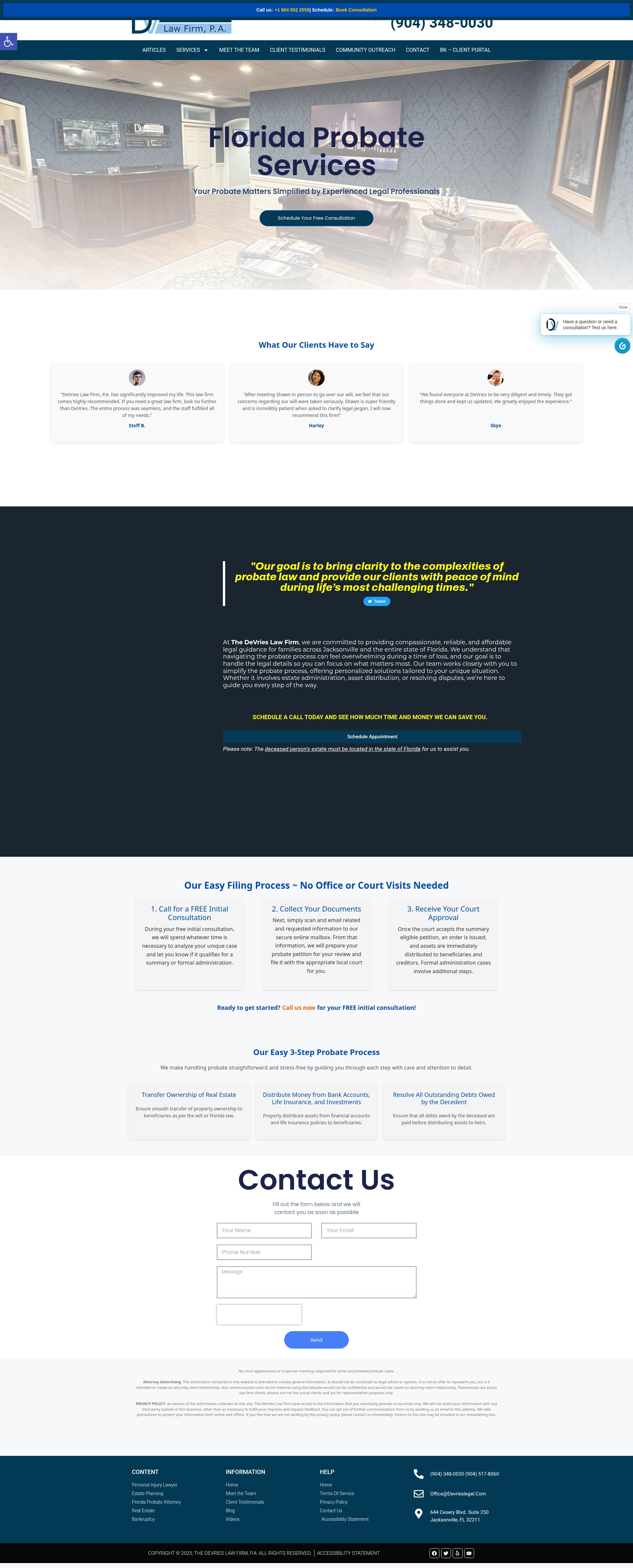 Landing Page