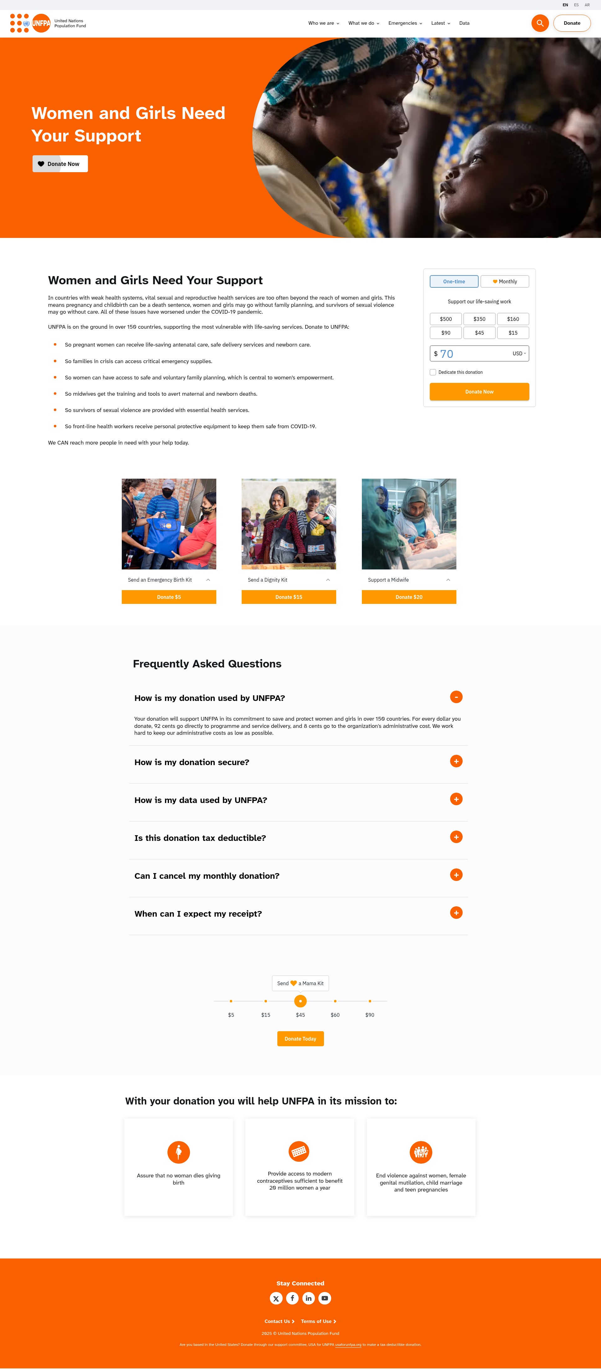 Landing Page