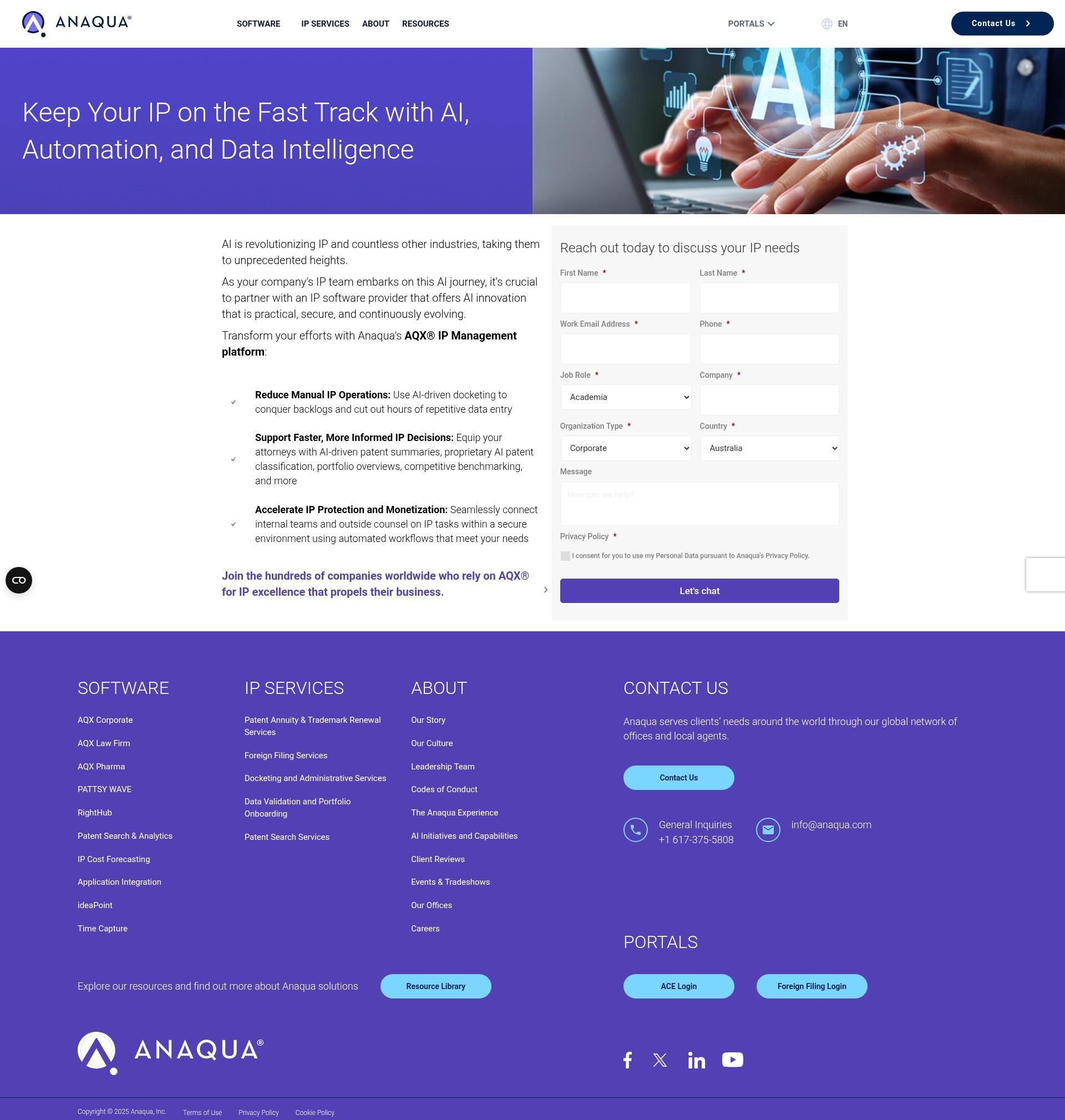 Landing Page