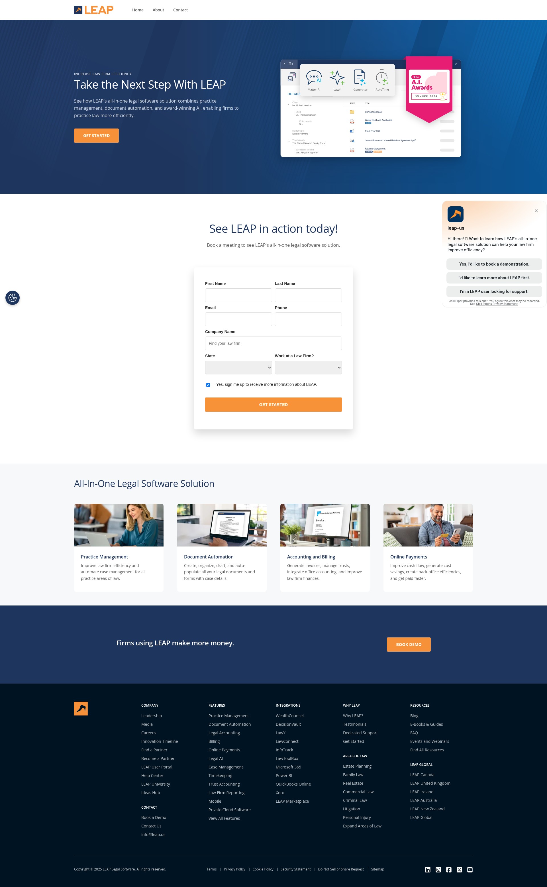 Landing Page