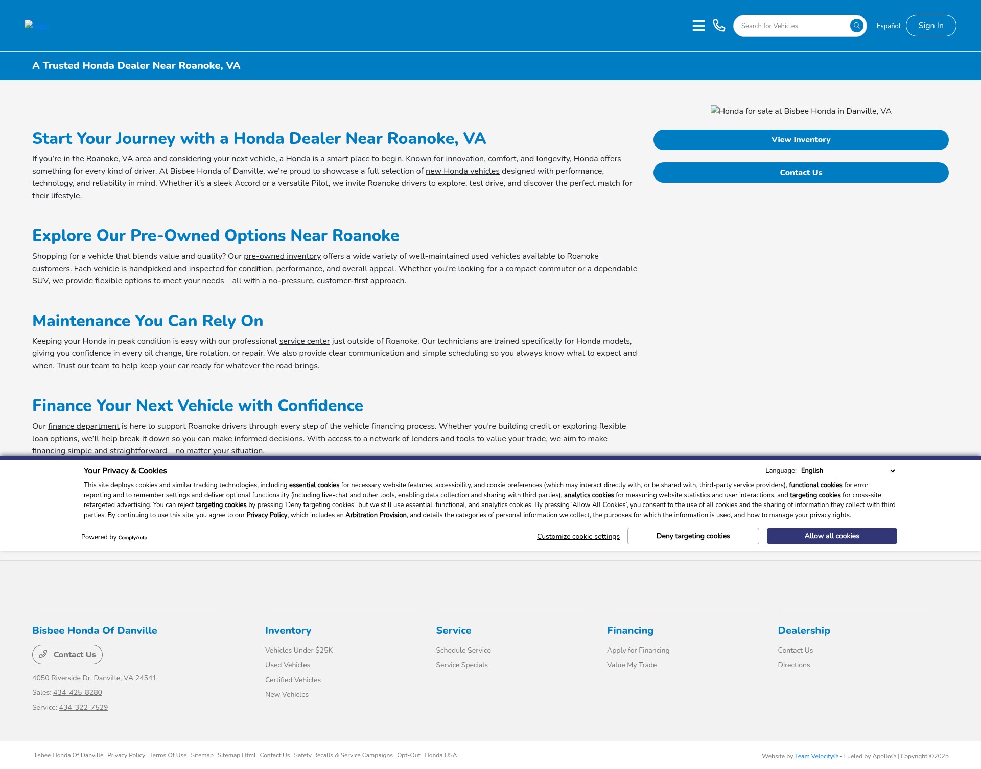 Landing Page