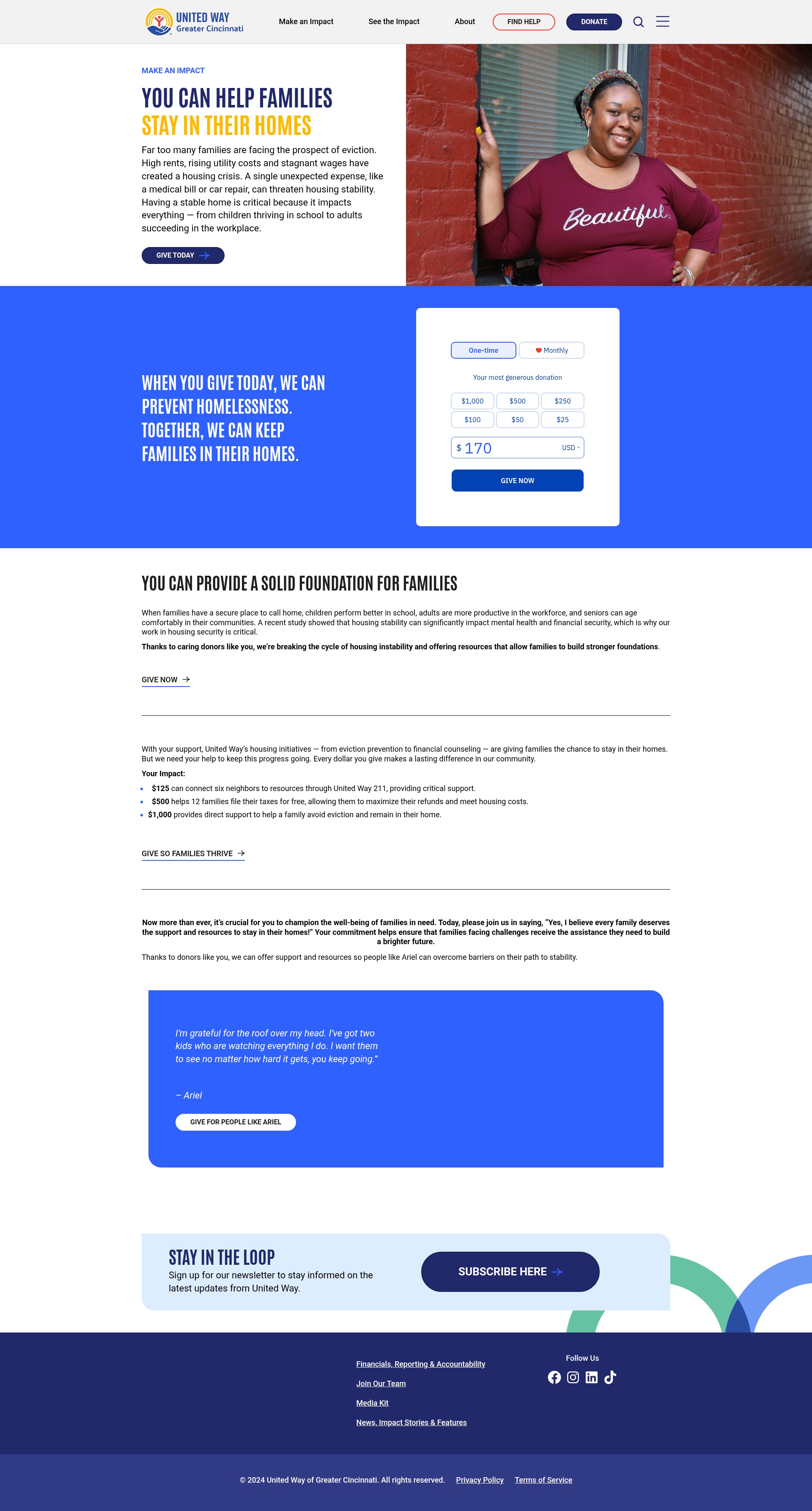 Landing Page