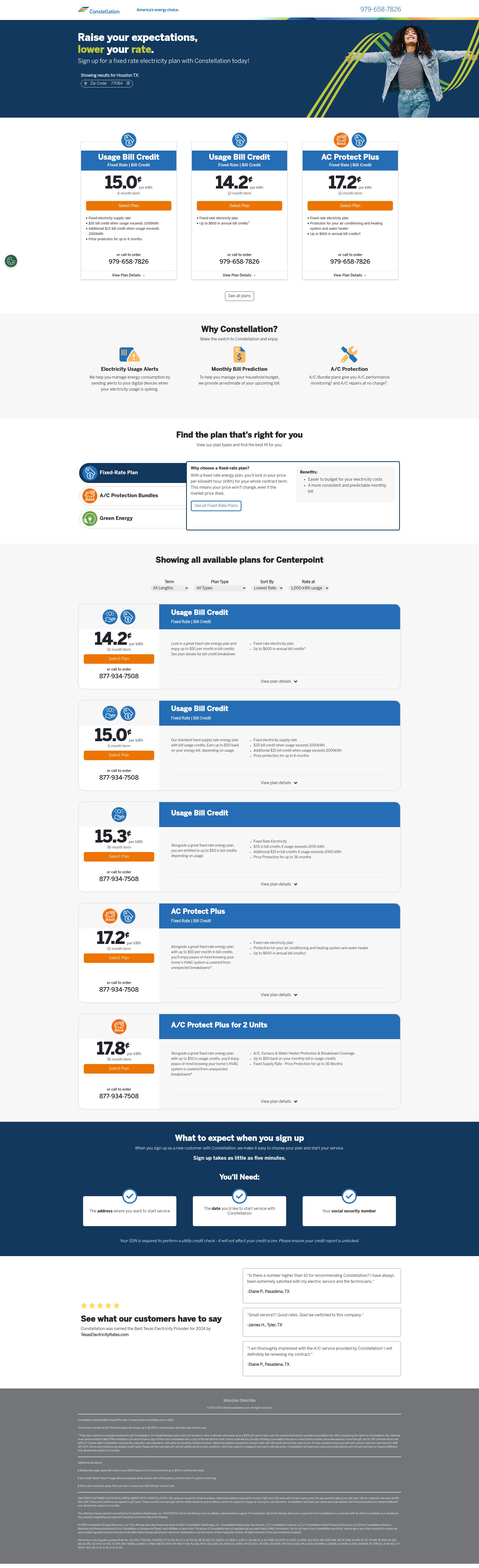 Landing Page
