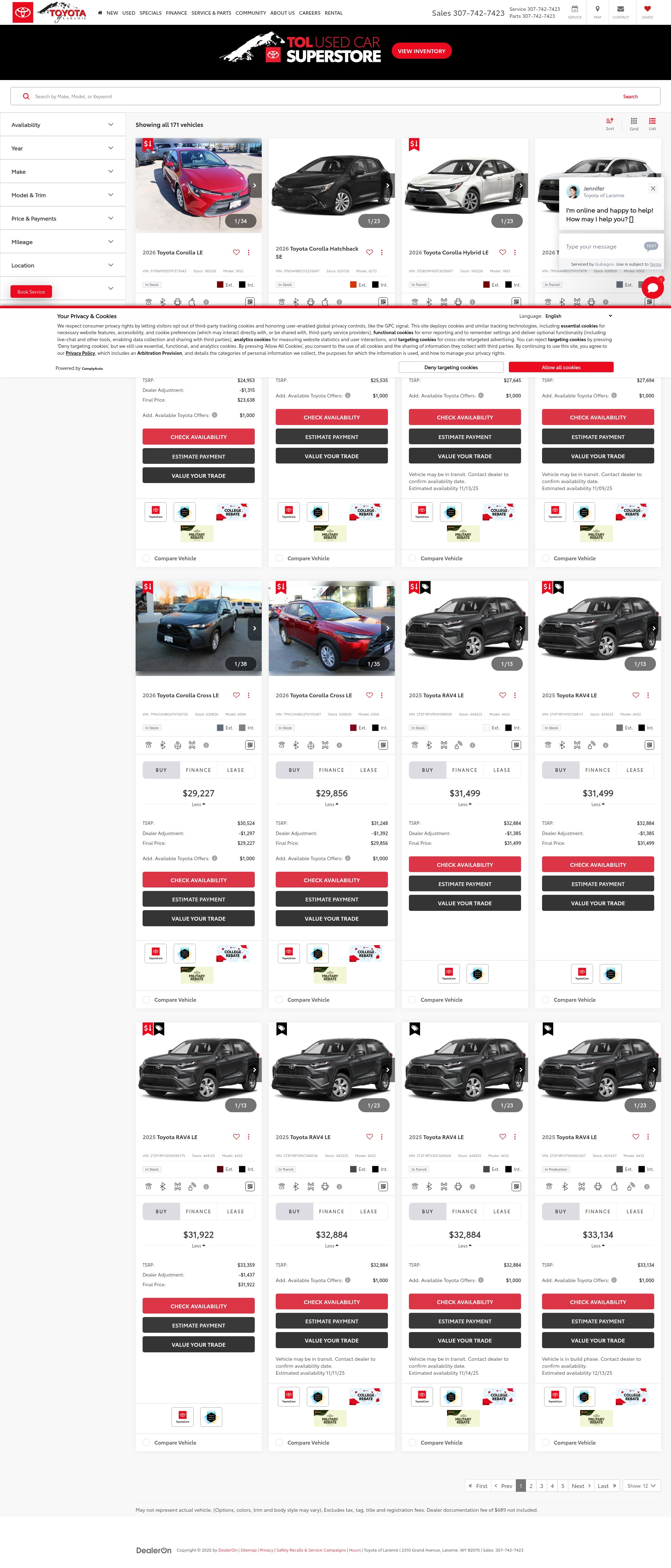 Landing Page