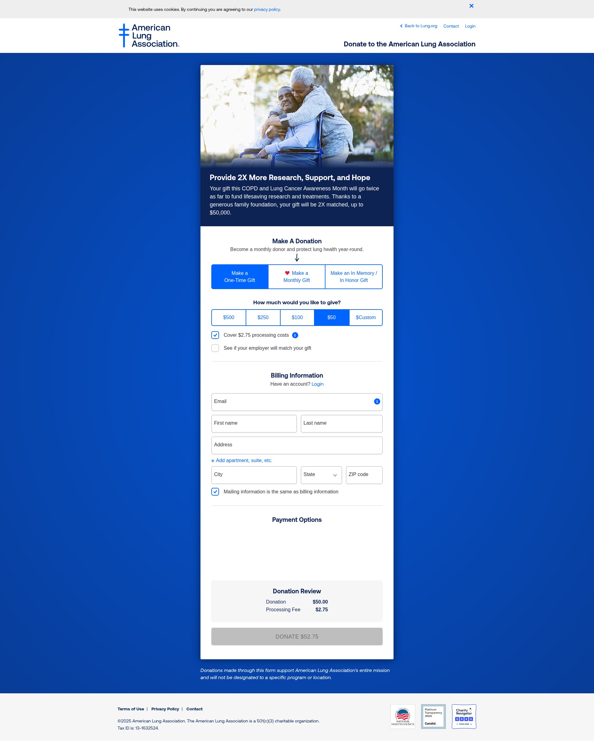 Landing Page