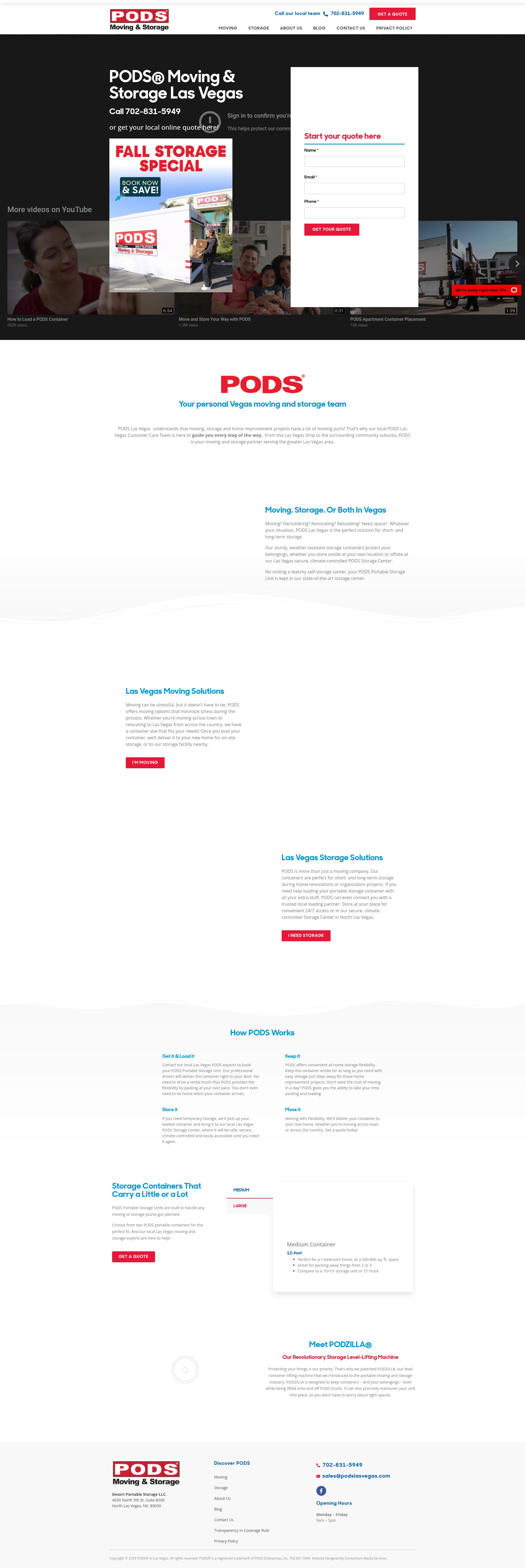 Landing Page