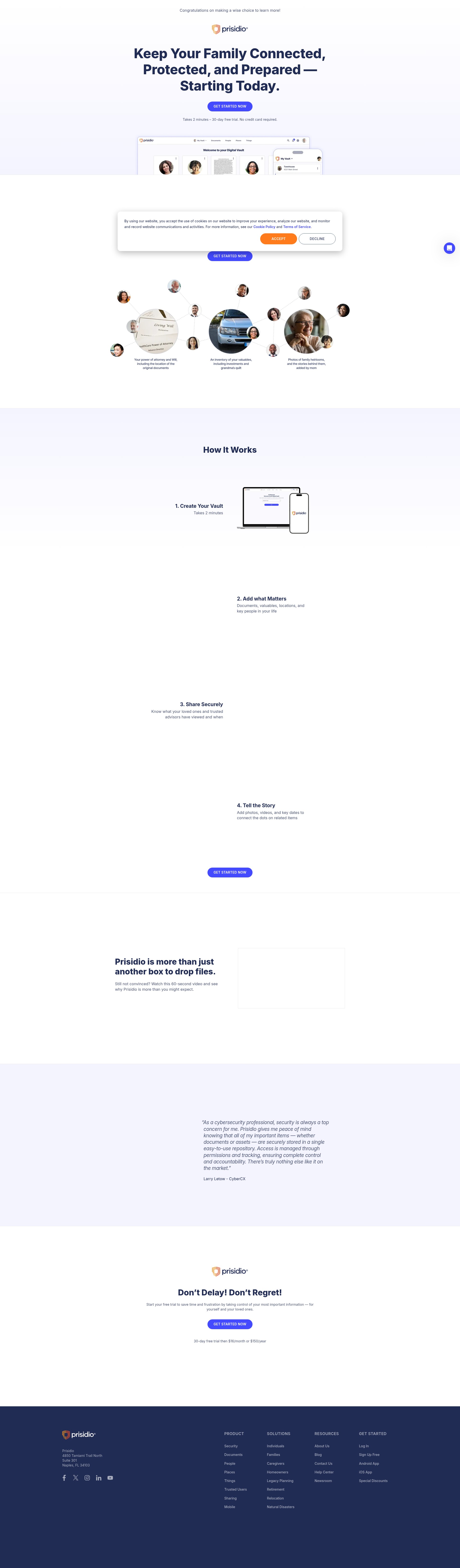 Landing Page