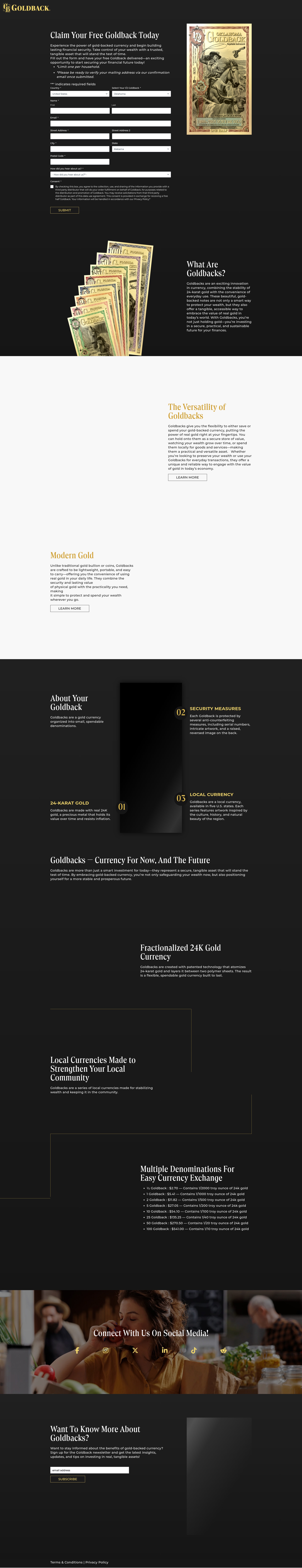 Landing Page