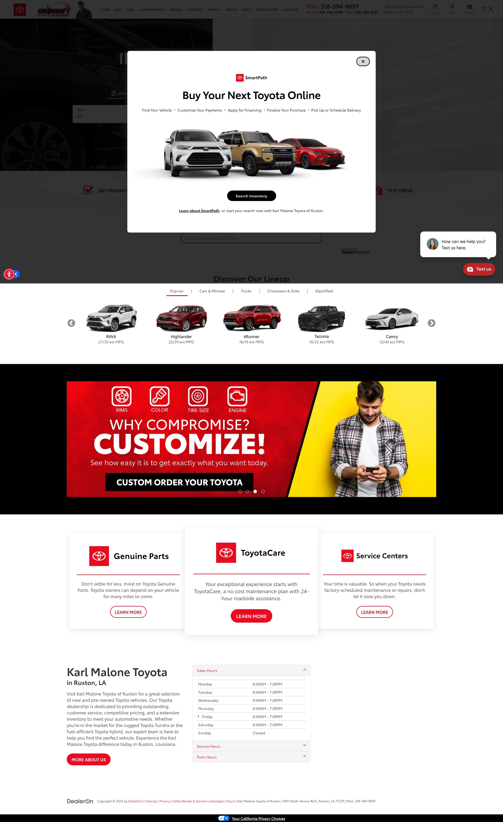 Landing Page