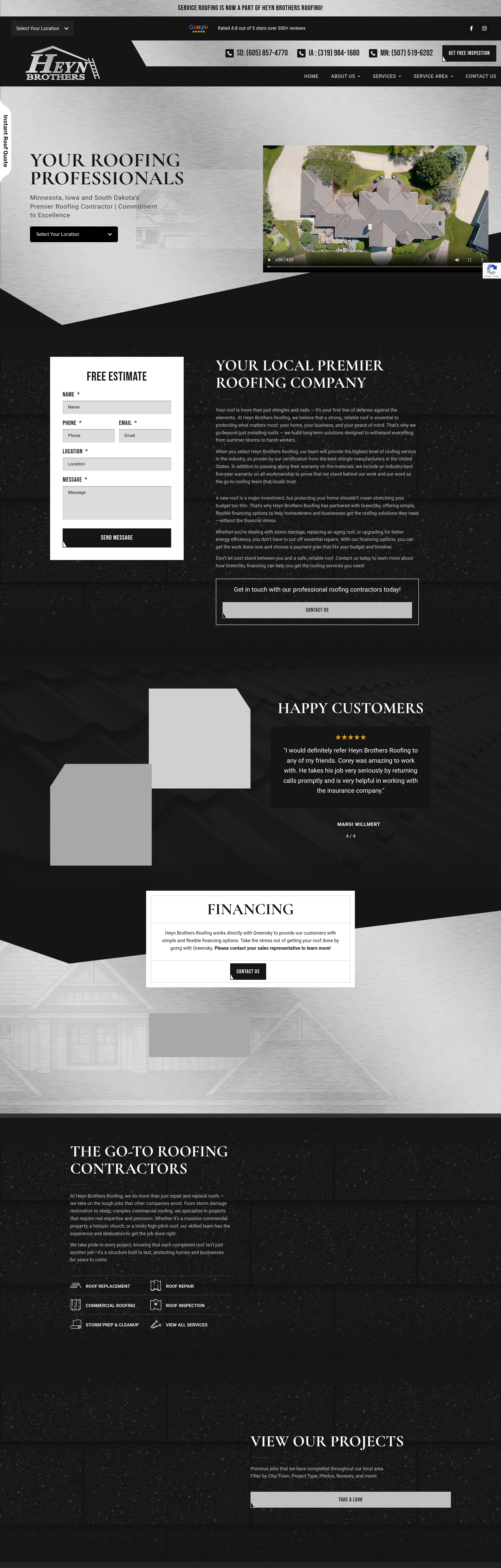 Landing Page