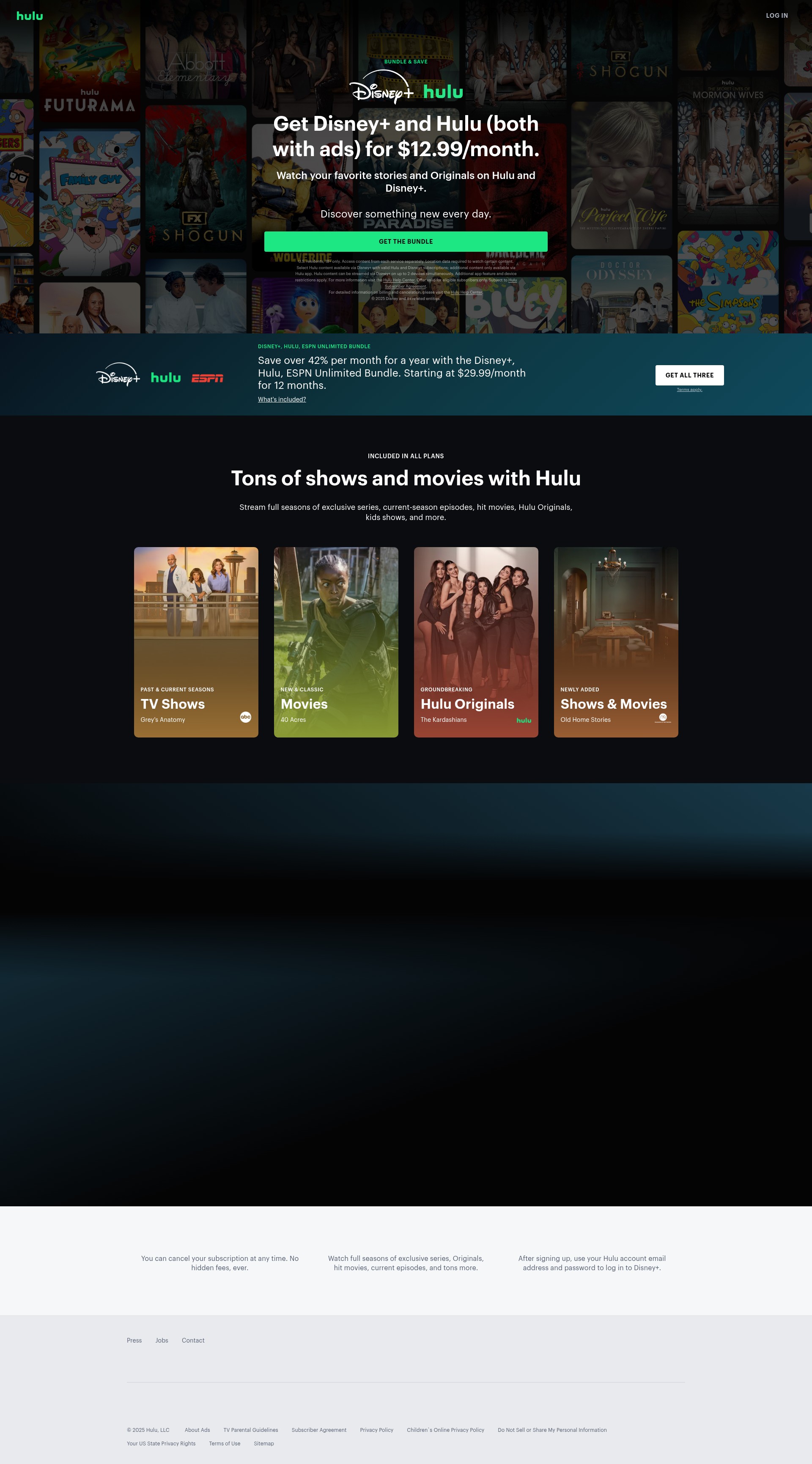 Landing Page