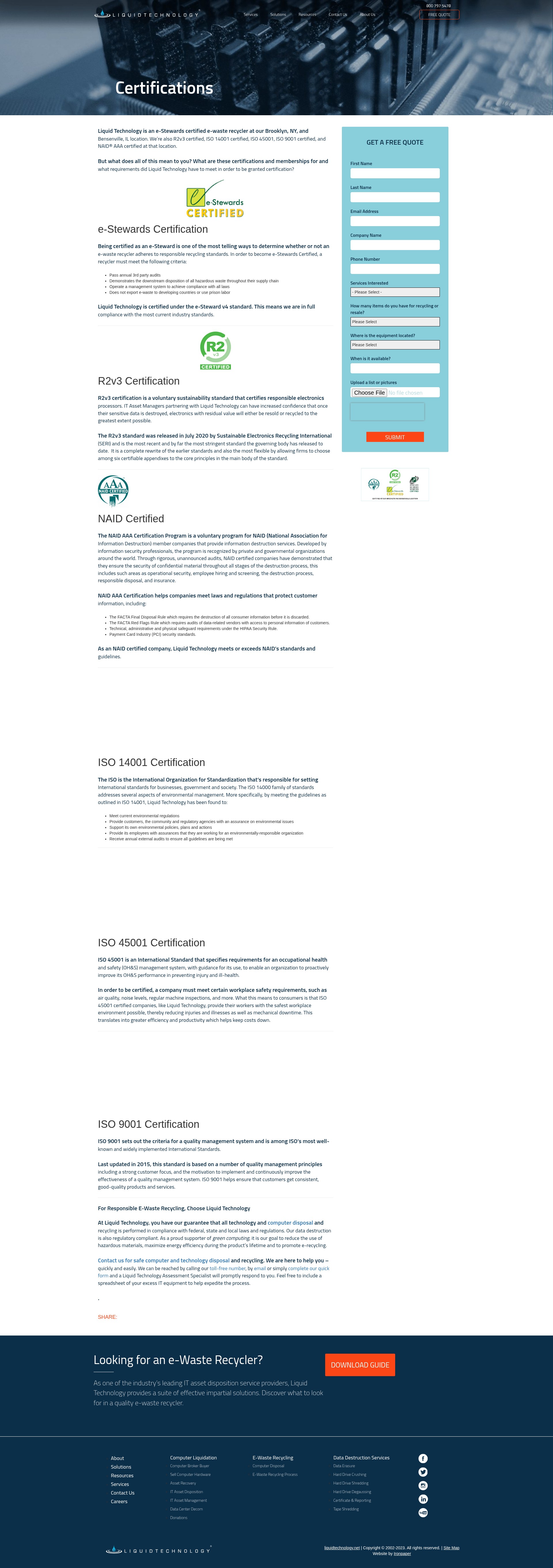Landing Page