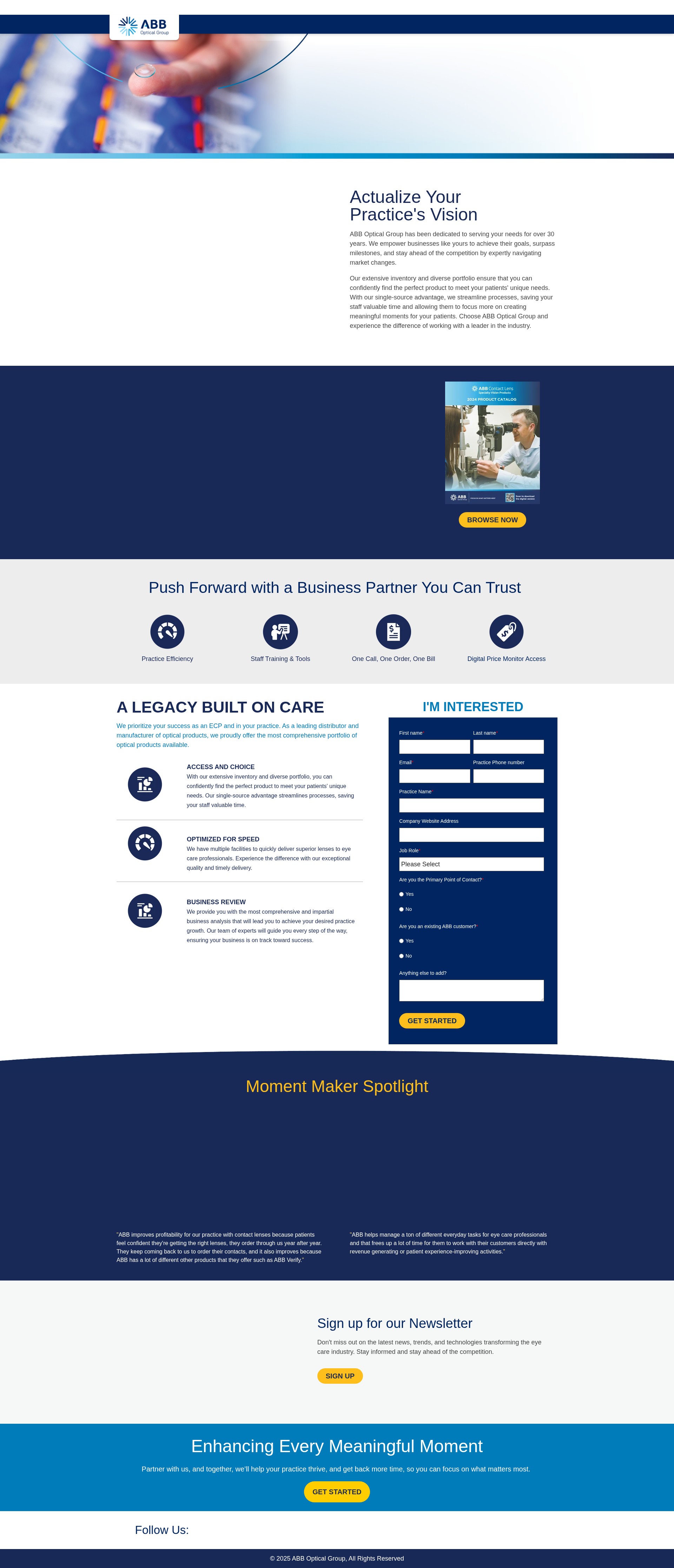 Landing Page