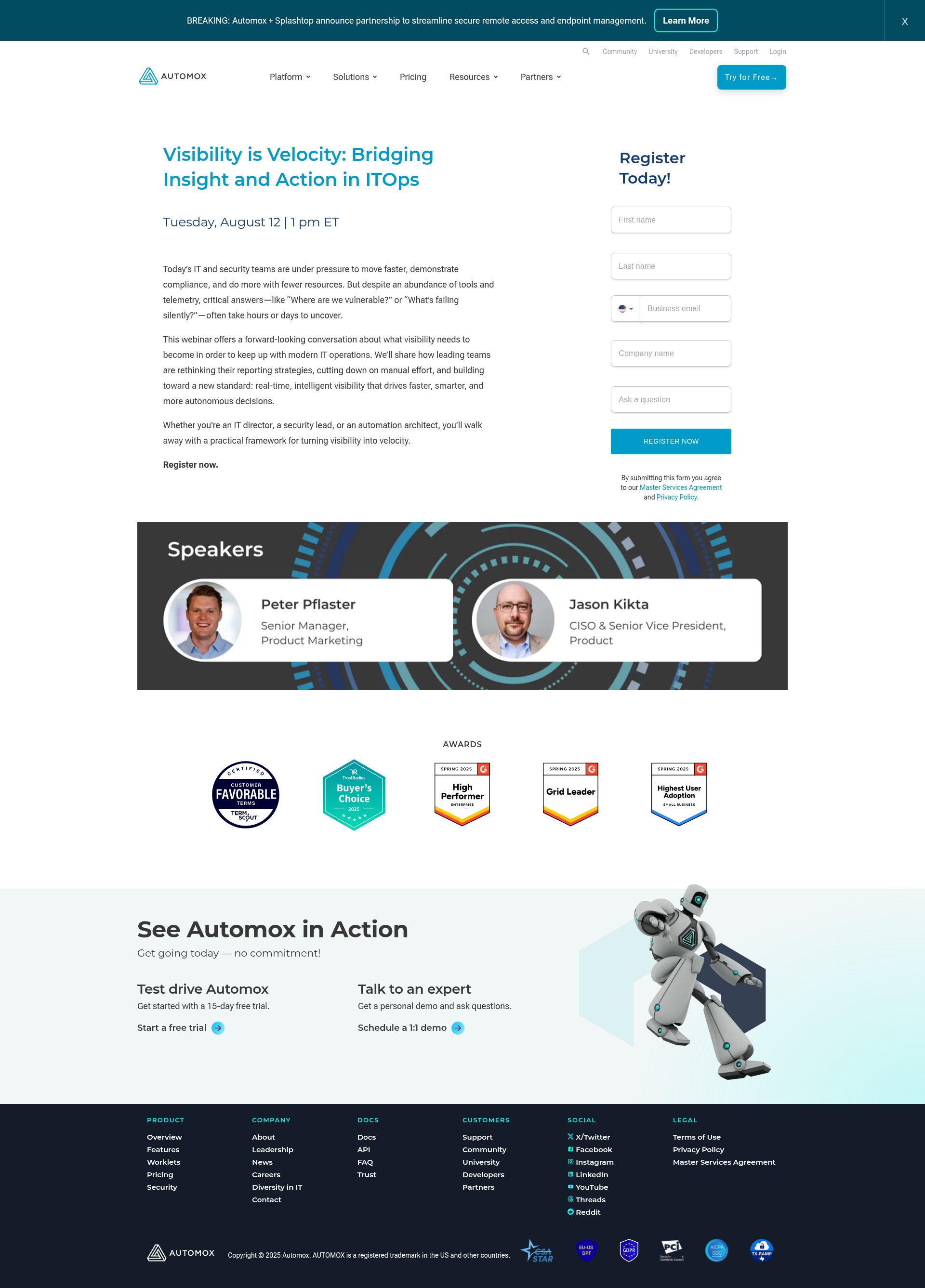 Landing Page