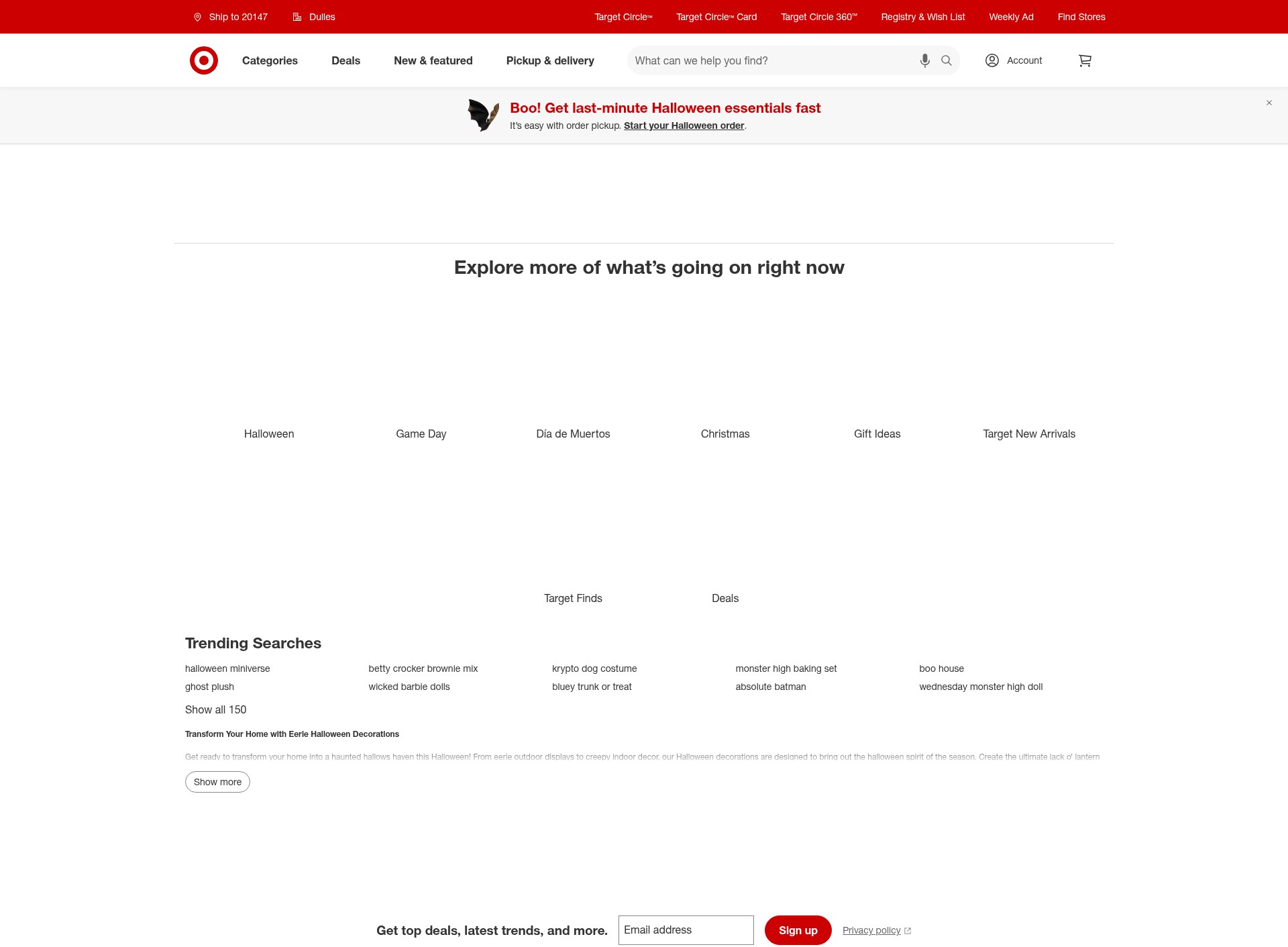 Landing Page
