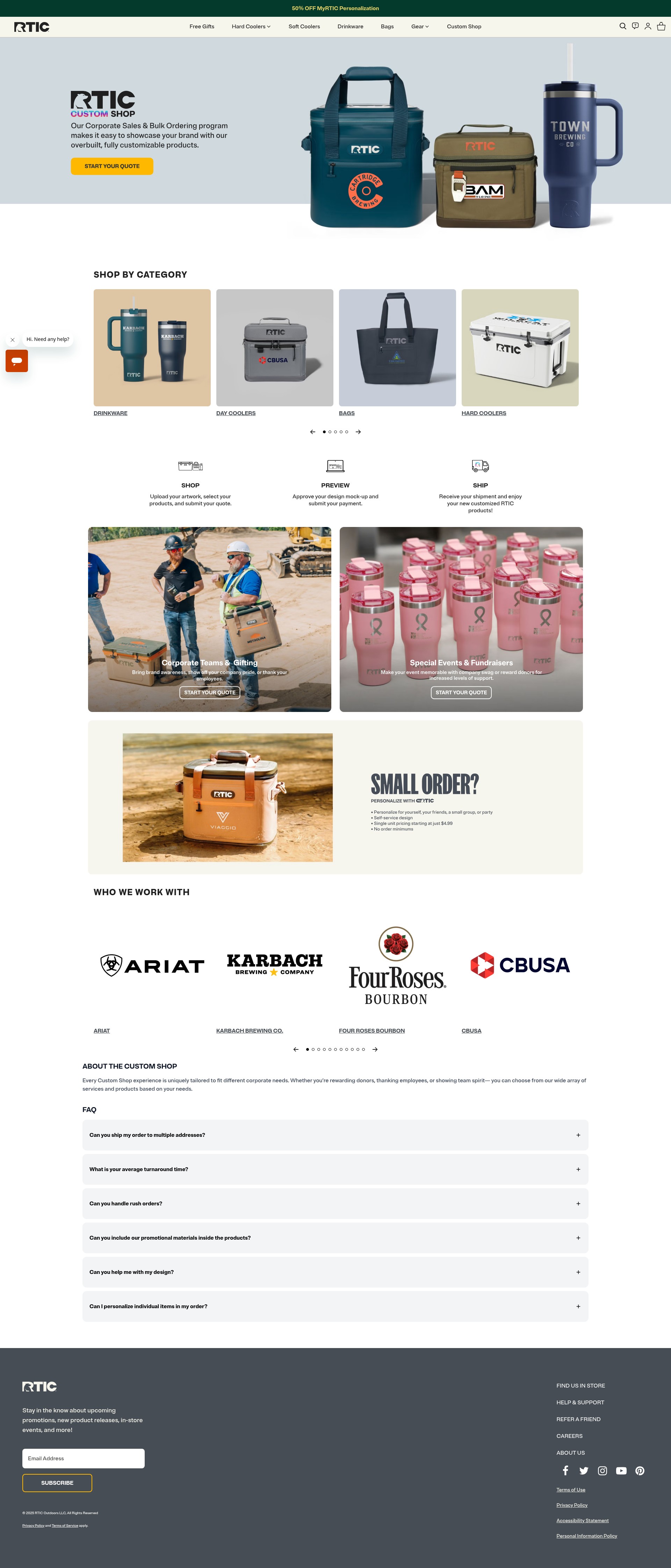 Landing Page