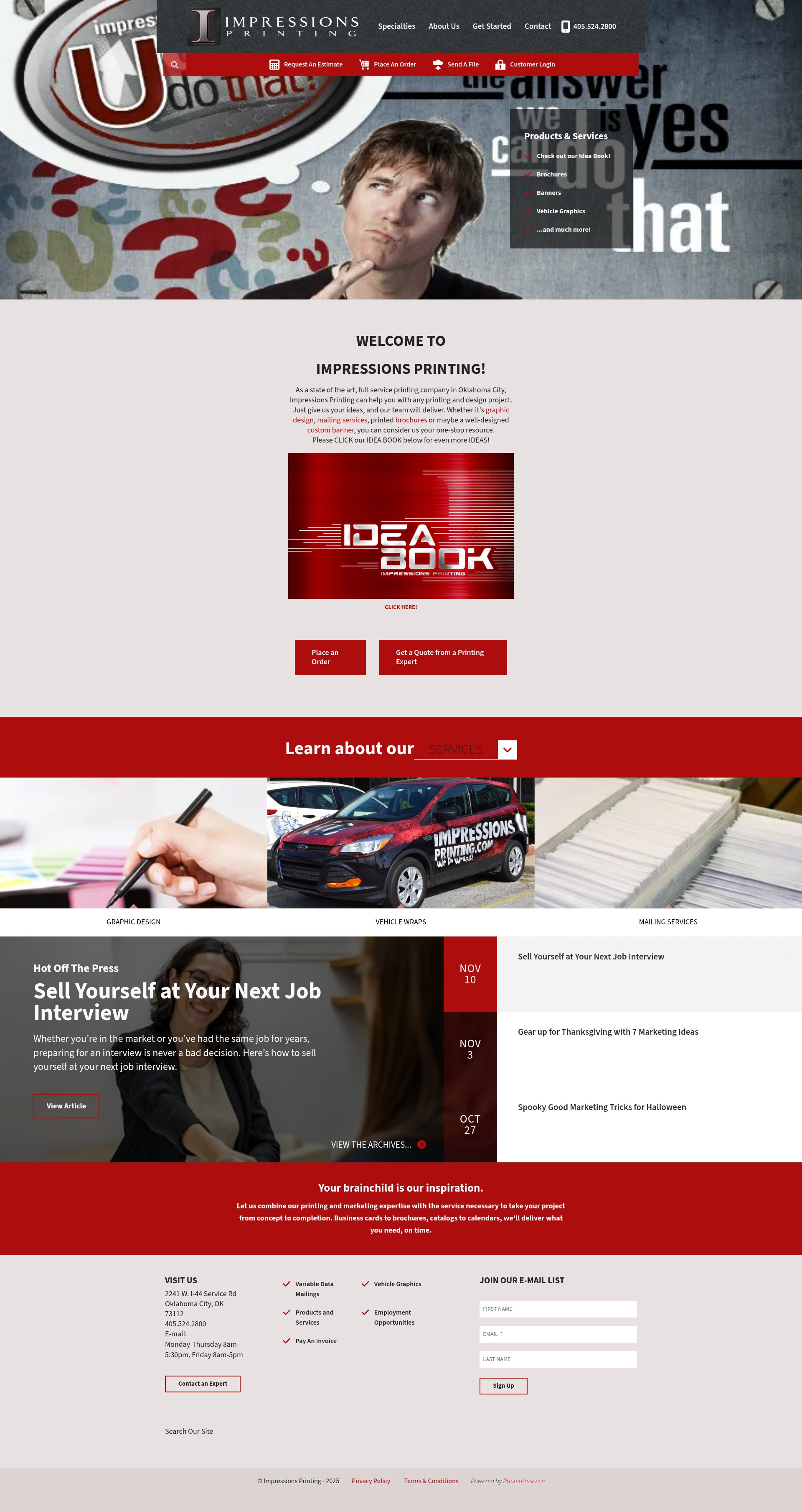Landing Page