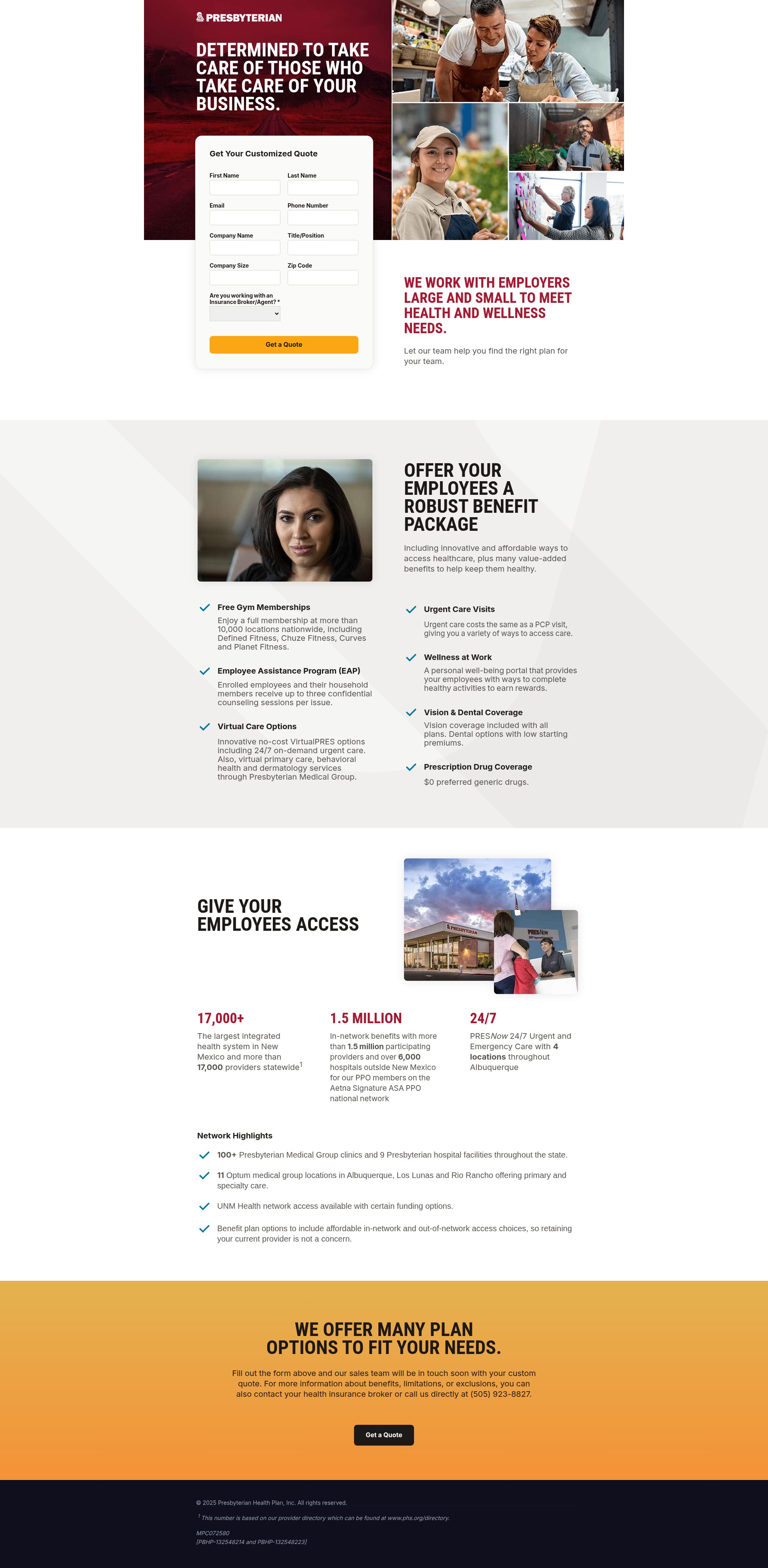 Landing Page