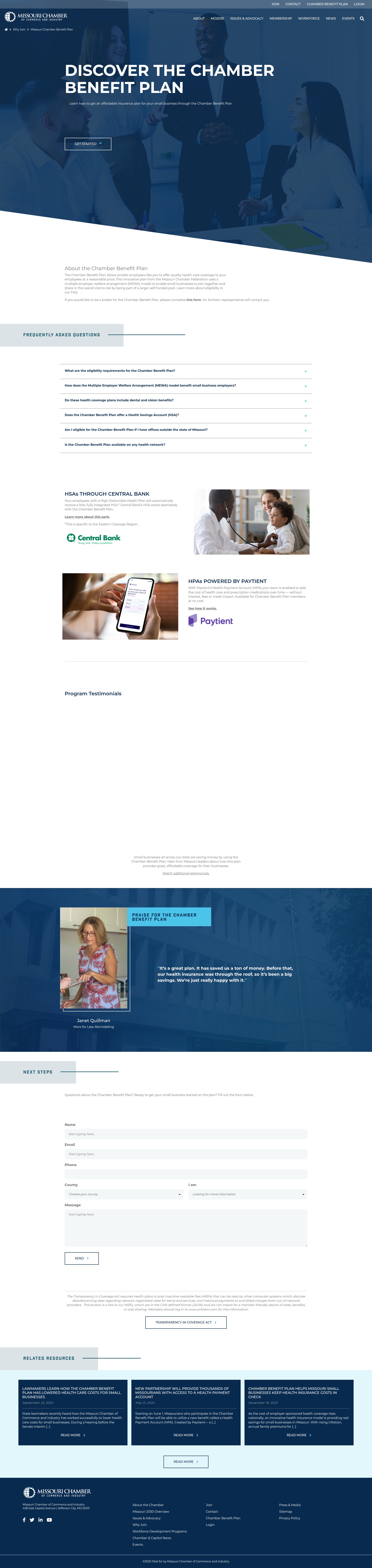 Landing Page