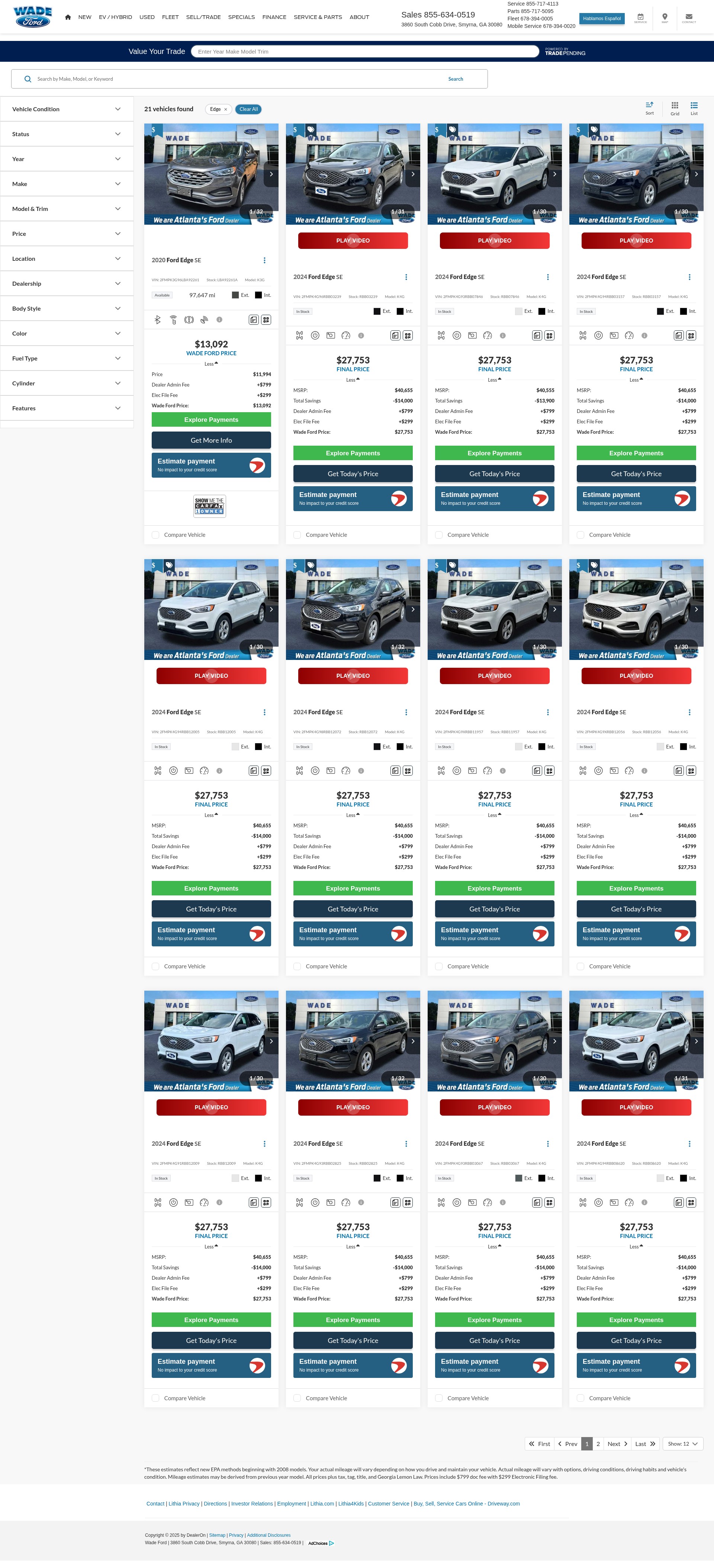 Landing Page