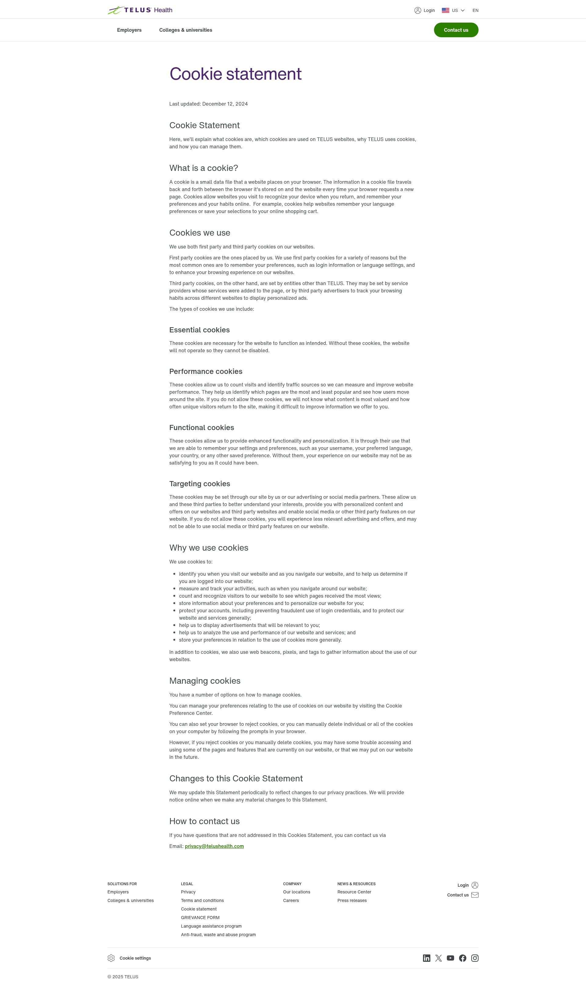 Landing Page