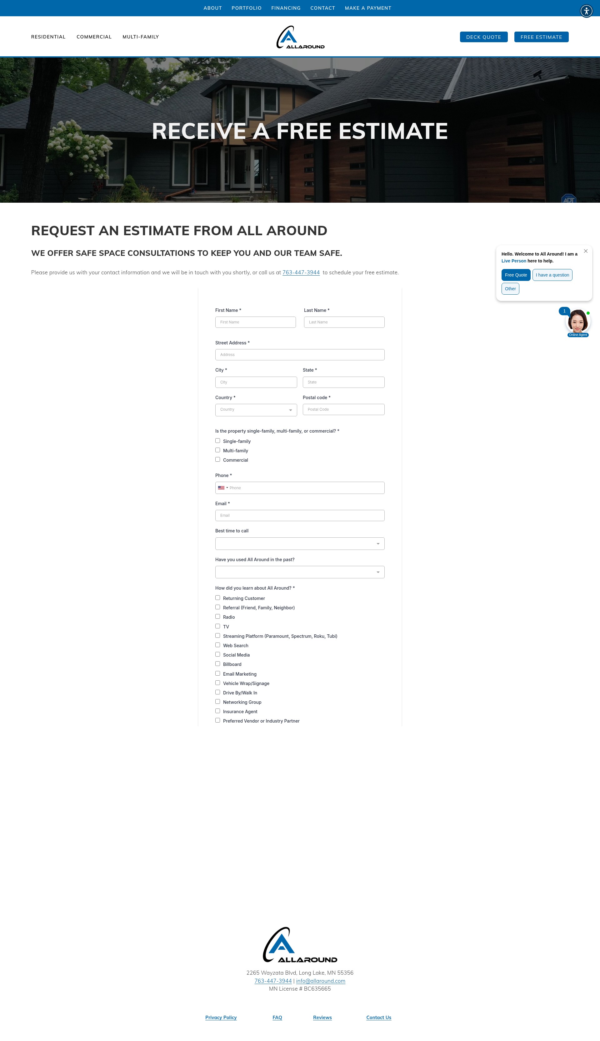 Landing Page