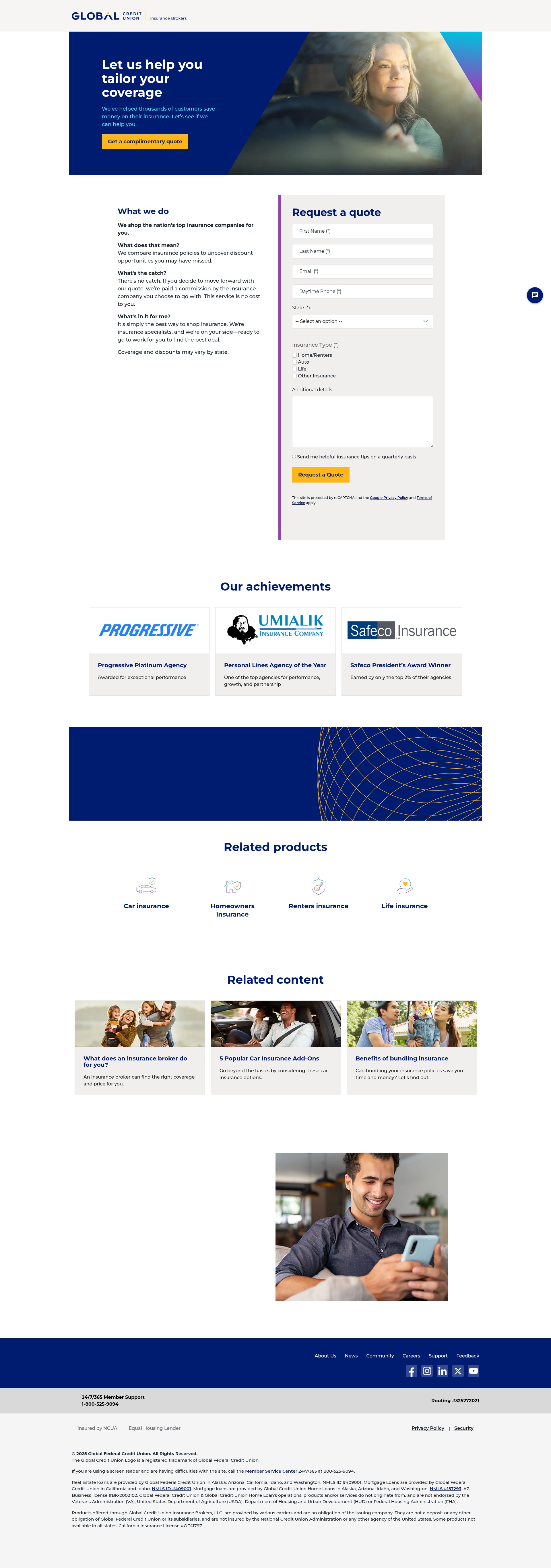 Landing Page