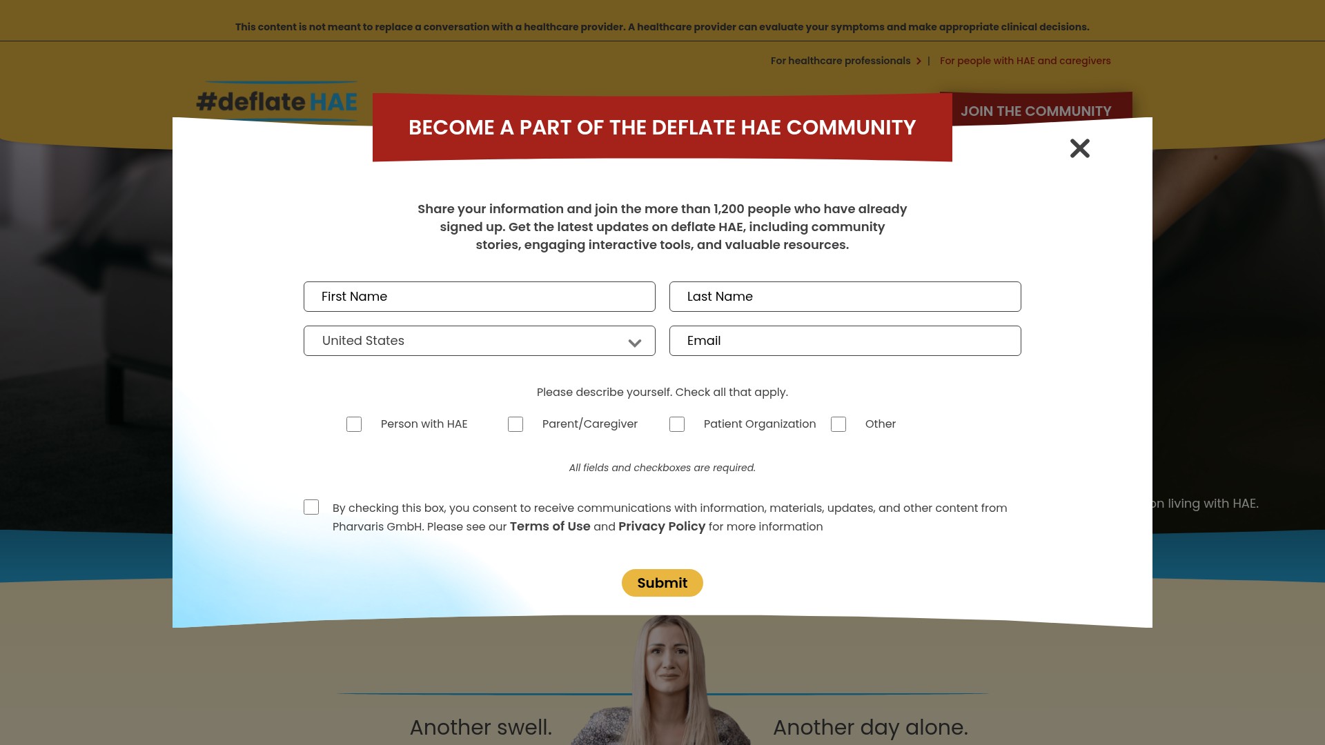 Landing Page
