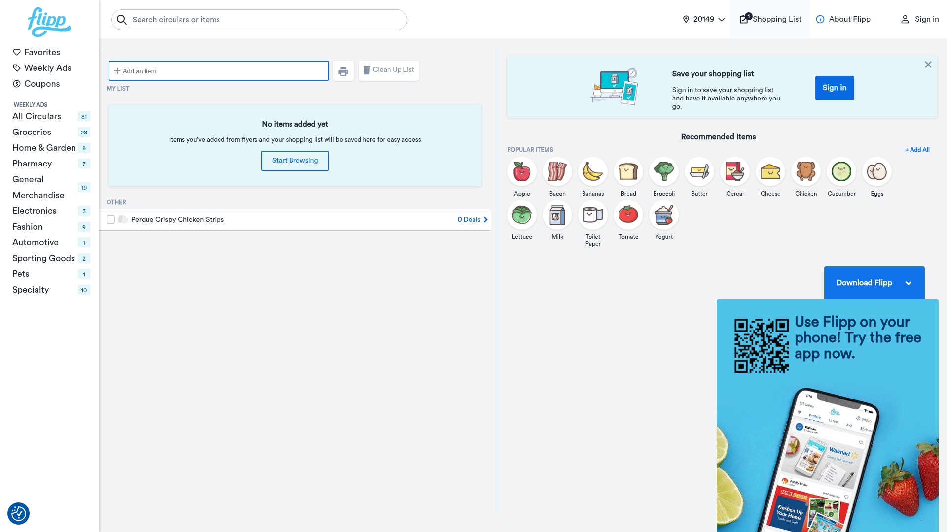 Landing Page