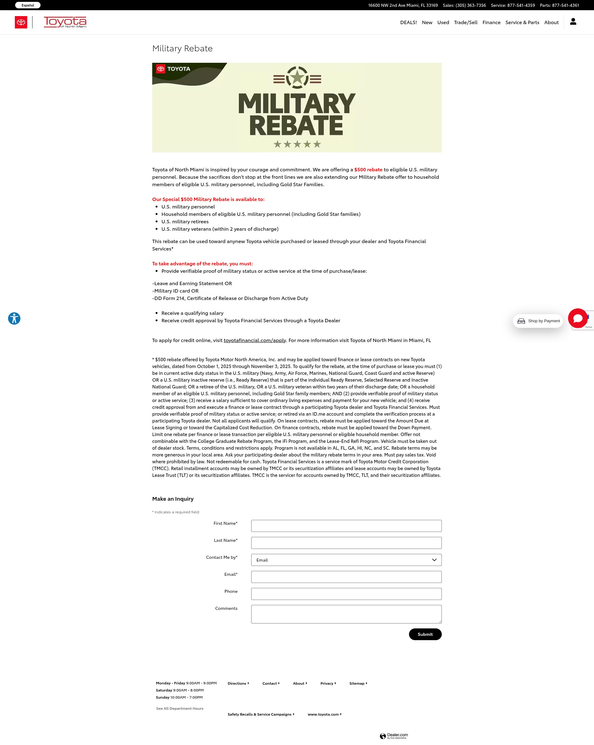 Landing Page