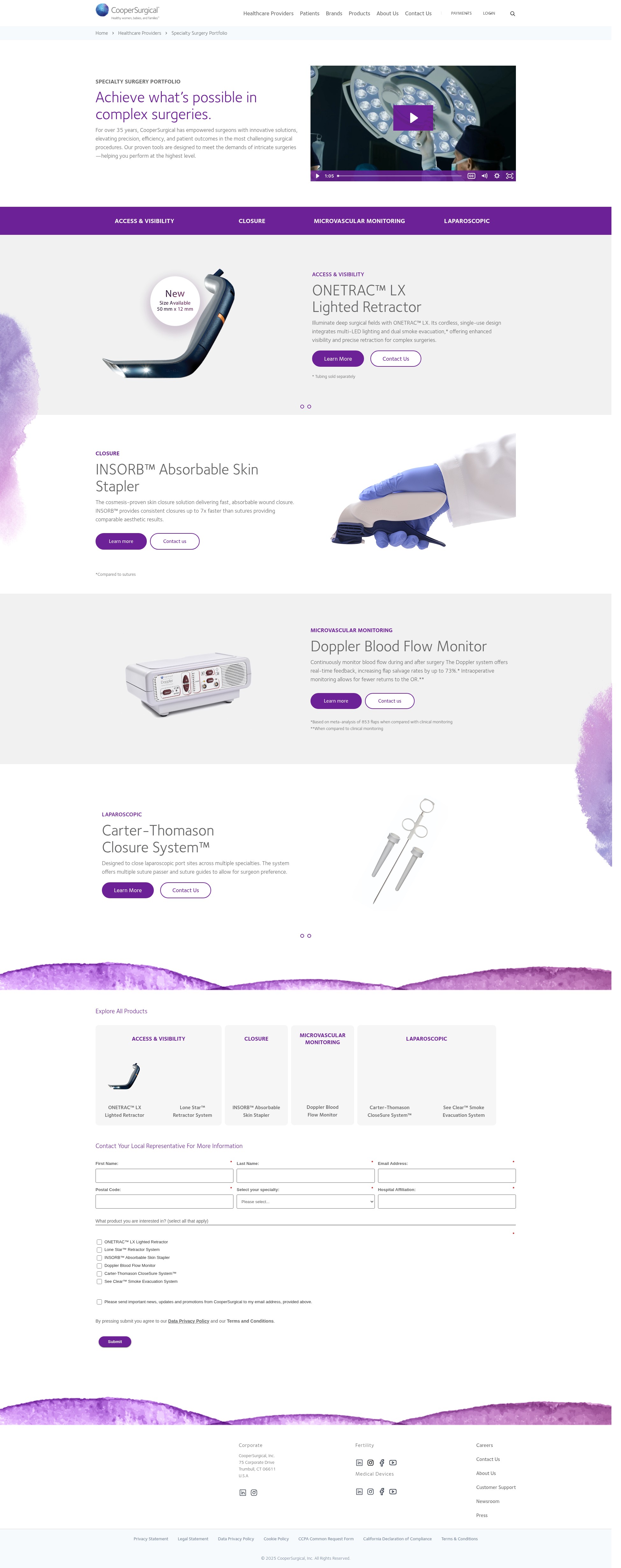 Landing Page