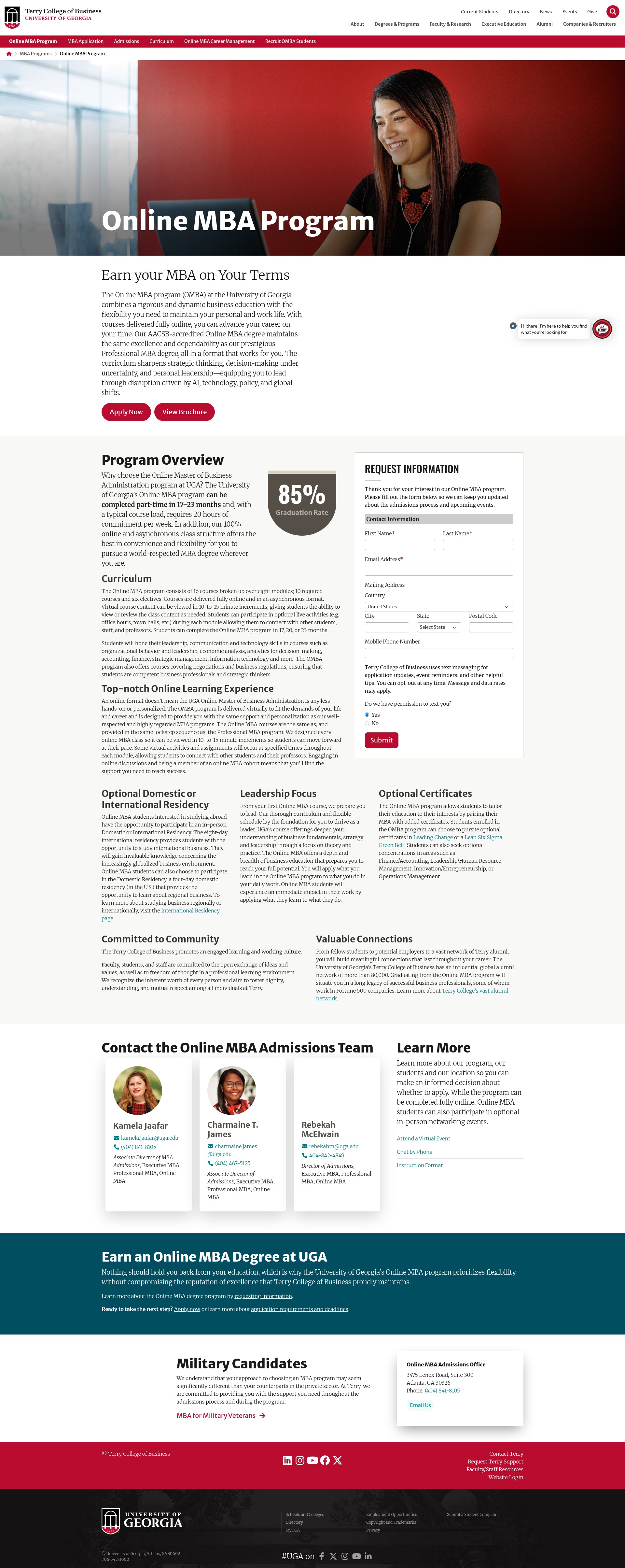Landing Page